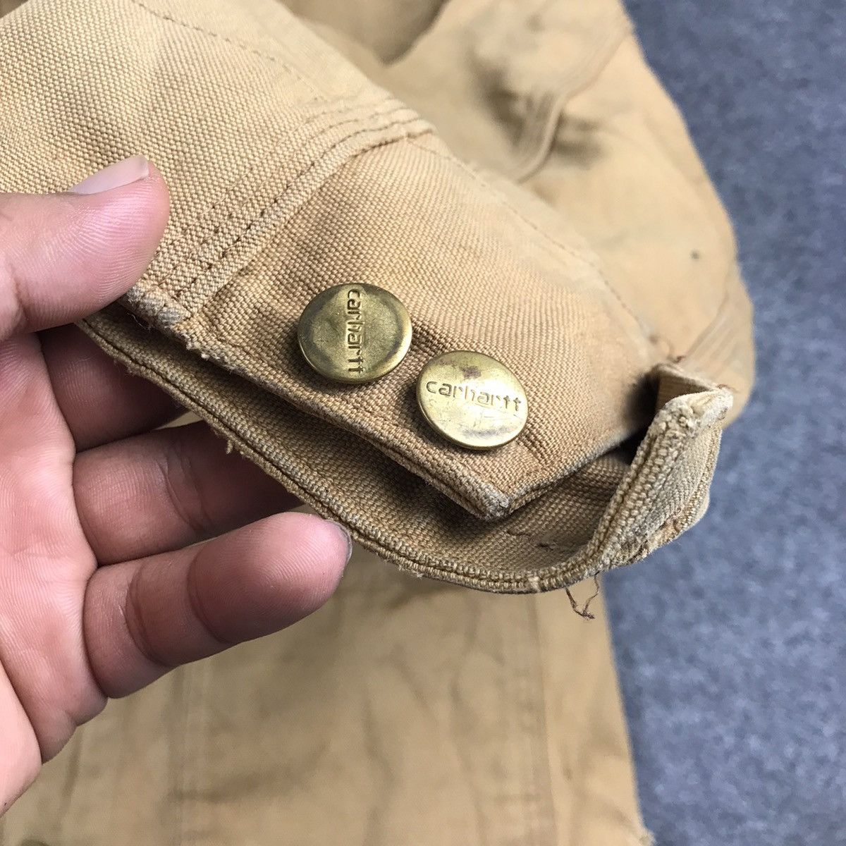Carhartt 🔥Vintage Distressed Carhartt detroit Chore jacket 🔥 Size US M / EU 48-50 / 2 - 15 Thumbnail