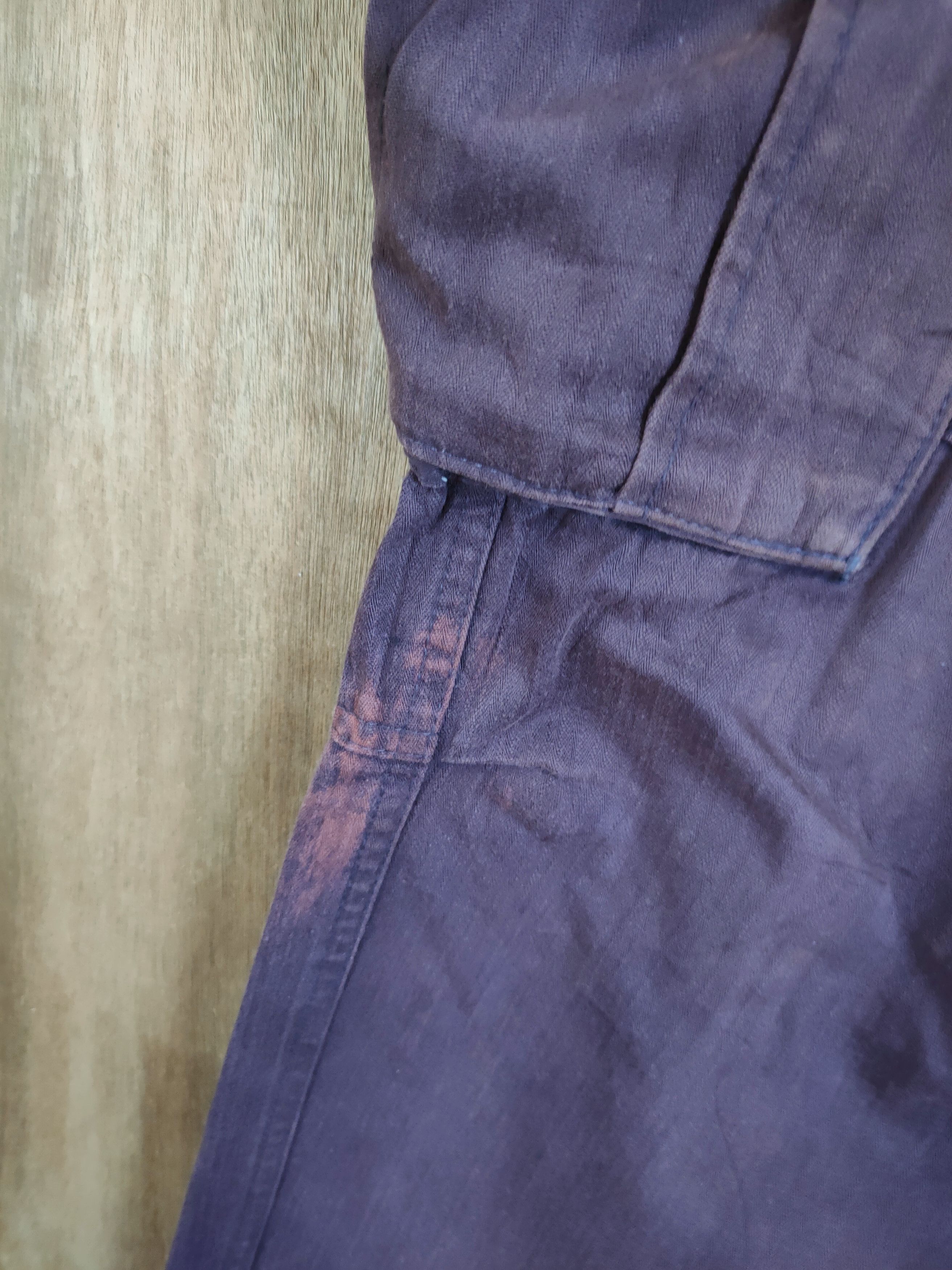 Japanese Brand × Takeo Kikuchi Takeo Kikuchi purple faded multipocket cargo pants #46-776DL Size US 30 / EU 46 - 5 Thumbnail