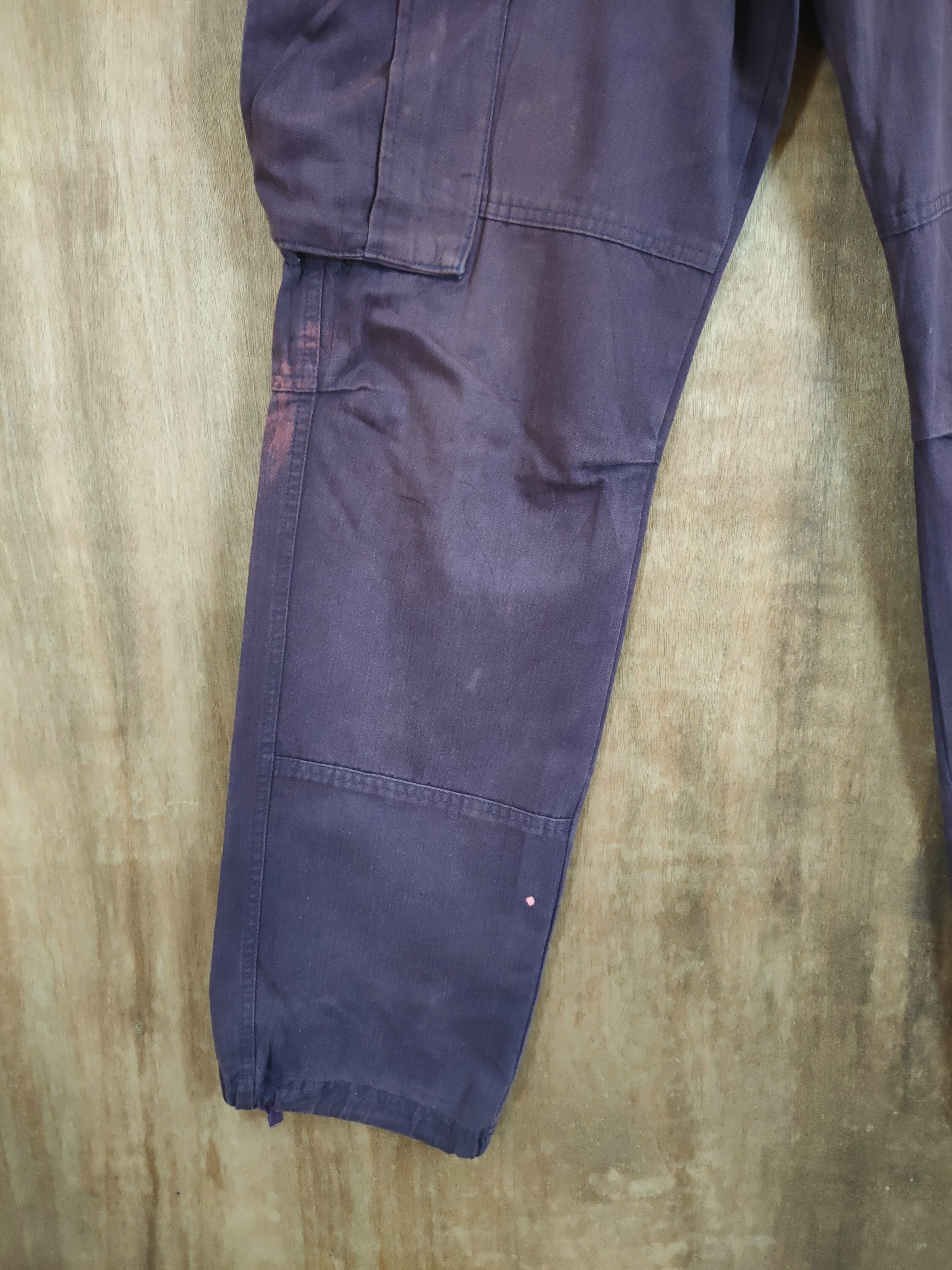 Japanese Brand × Takeo Kikuchi Takeo Kikuchi purple faded multipocket cargo pants #46-776DL Size US 30 / EU 46 - 3 Thumbnail