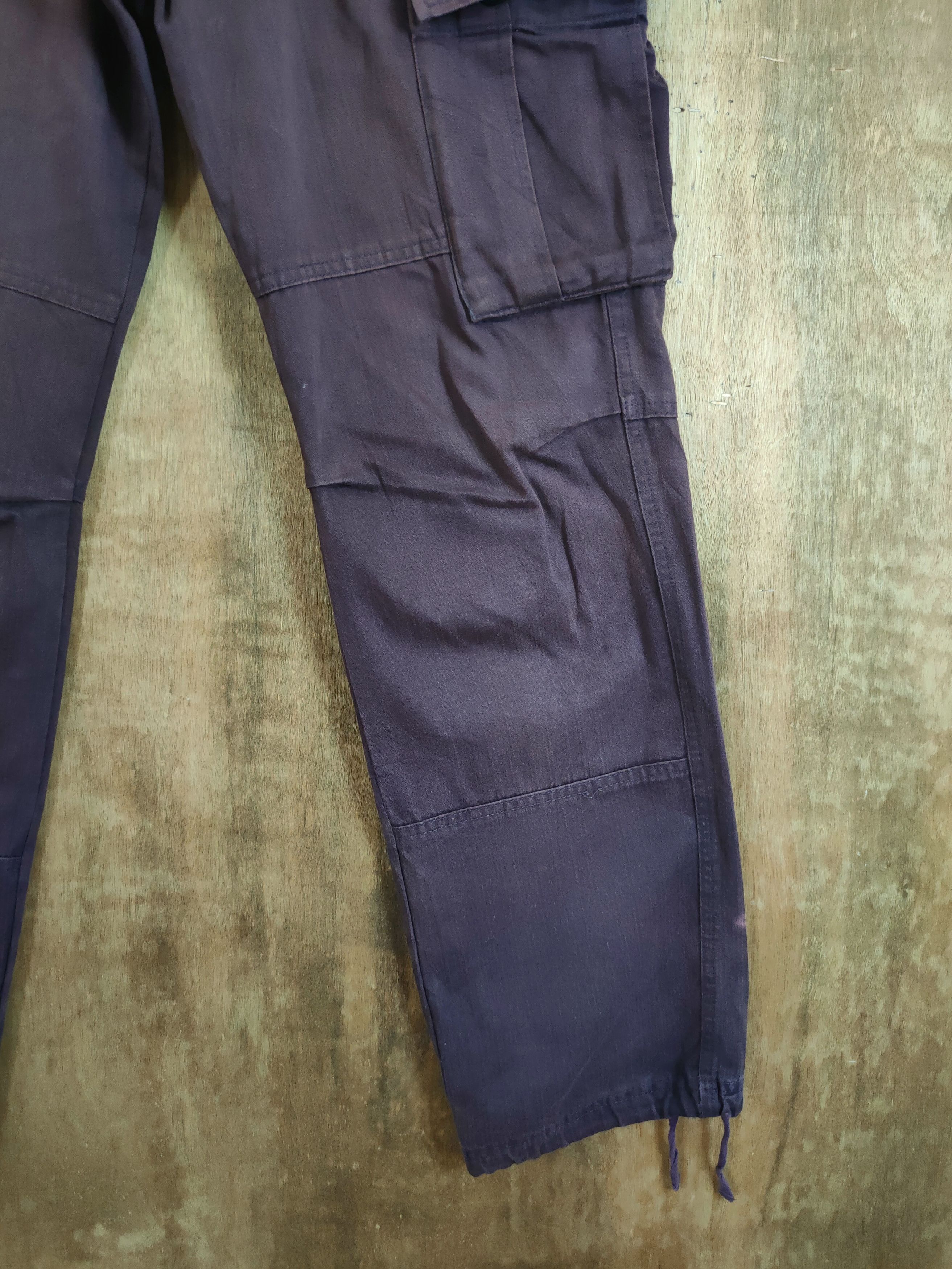 Japanese Brand × Takeo Kikuchi Takeo Kikuchi purple faded multipocket cargo pants #46-776DL Size US 30 / EU 46 - 2 Thumbnail