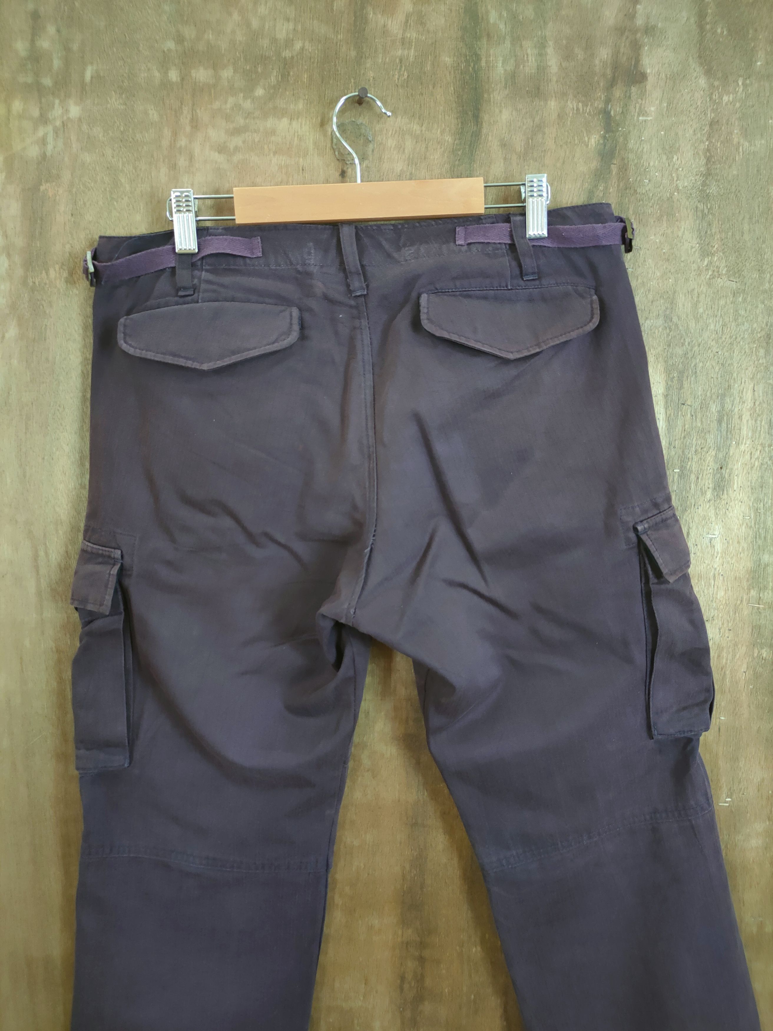 Japanese Brand × Takeo Kikuchi Takeo Kikuchi purple faded multipocket cargo pants #46-776DL Size US 30 / EU 46 - 8 Thumbnail