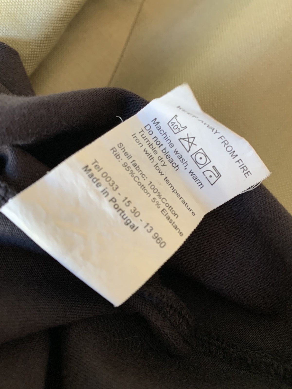Damir Doma Damir Doma Black Reconstructed T-shirt Made In Portugal Size US M / EU 48-50 / 2 - 14 Thumbnail