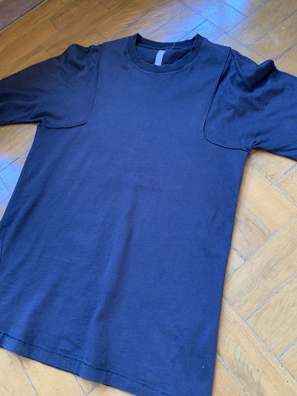 Damir Doma Damir Doma Black Reconstructed T-shirt Made In Portugal Size US M / EU 48-50 / 2 - 2 Thumbnail