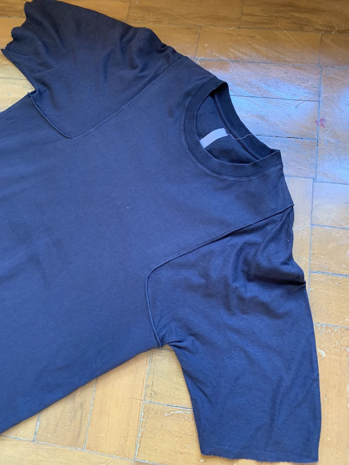 Damir Doma Damir Doma Black Reconstructed T-shirt Made In Portugal Size US M / EU 48-50 / 2 - 3 Thumbnail