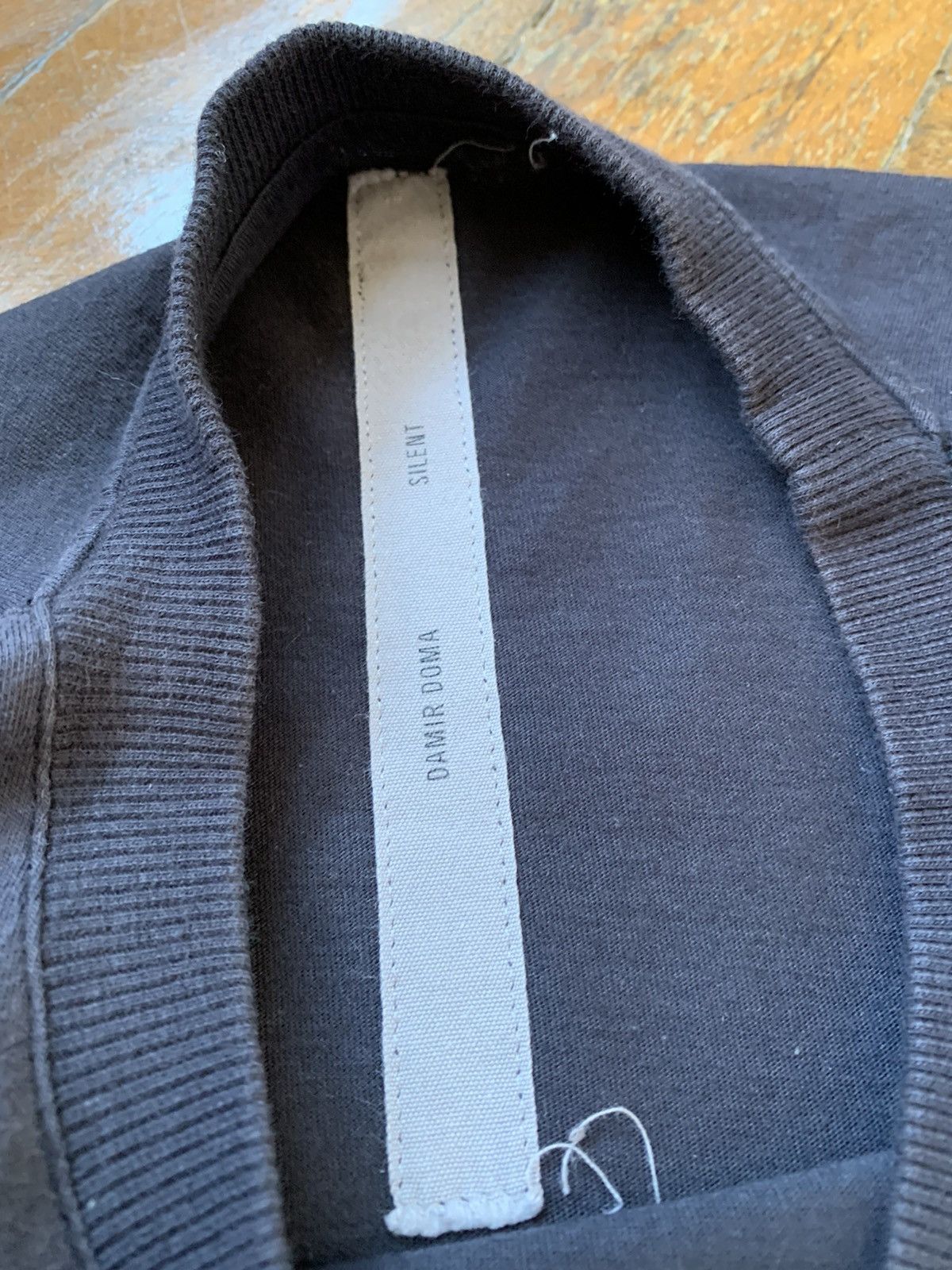 Damir Doma Damir Doma Black Reconstructed T-shirt Made In Portugal Size US M / EU 48-50 / 2 - 7 Thumbnail