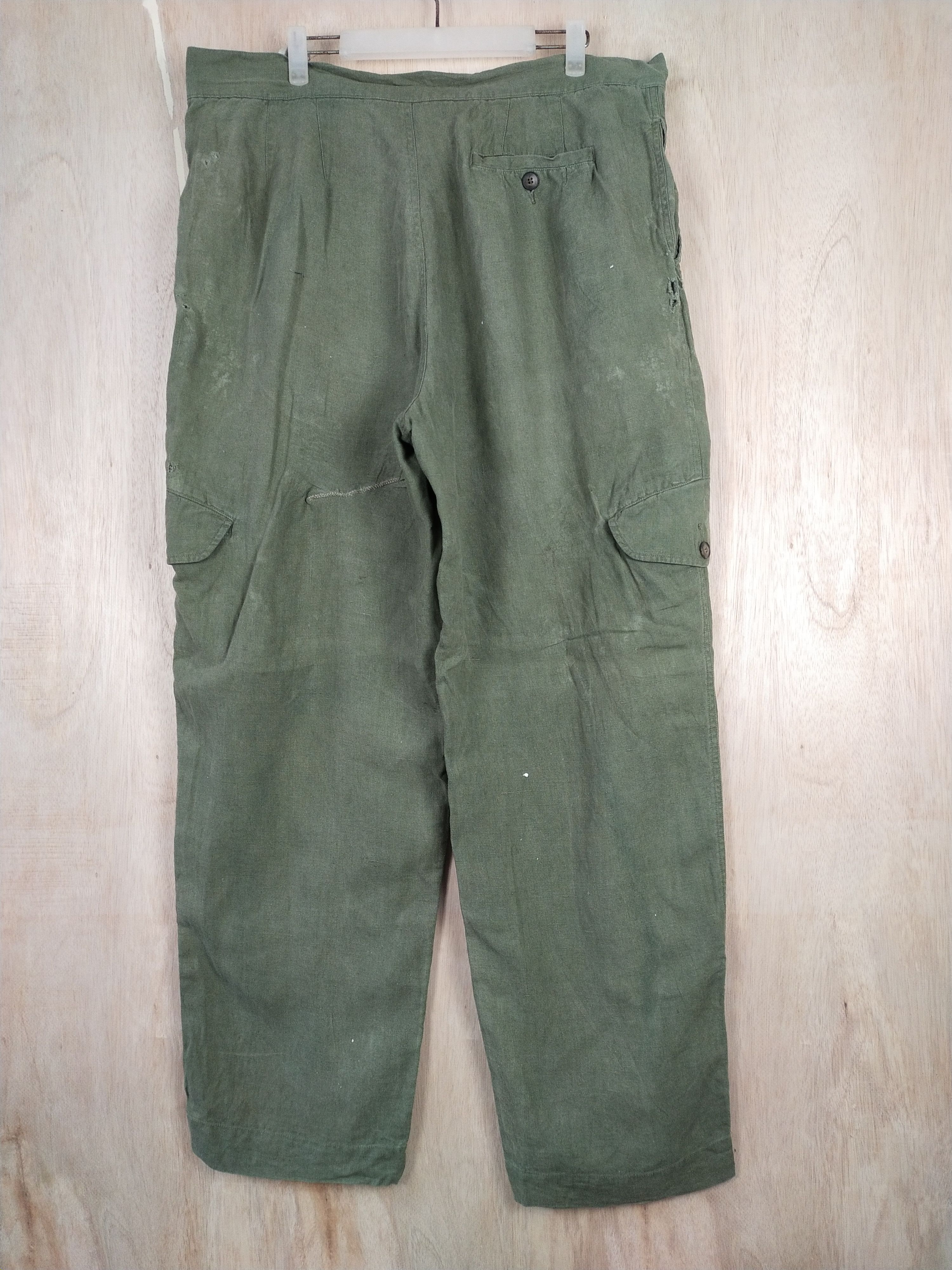 Vintage GAP Green multi pocket vintage Cargo Pants #3437 Size US 37 - 8 Thumbnail