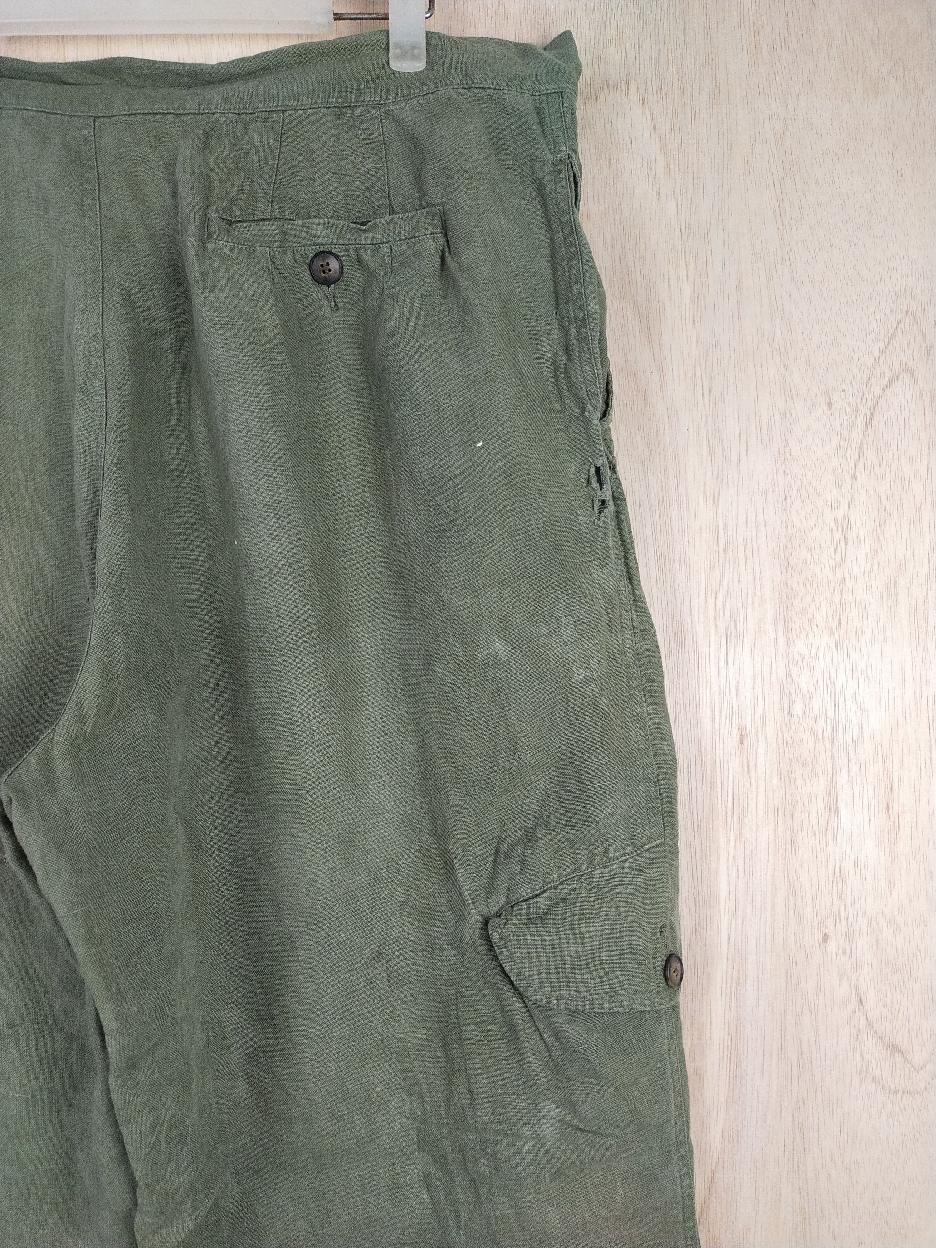 Vintage GAP Green multi pocket vintage Cargo Pants #3437 Size US 37 - 13 Thumbnail