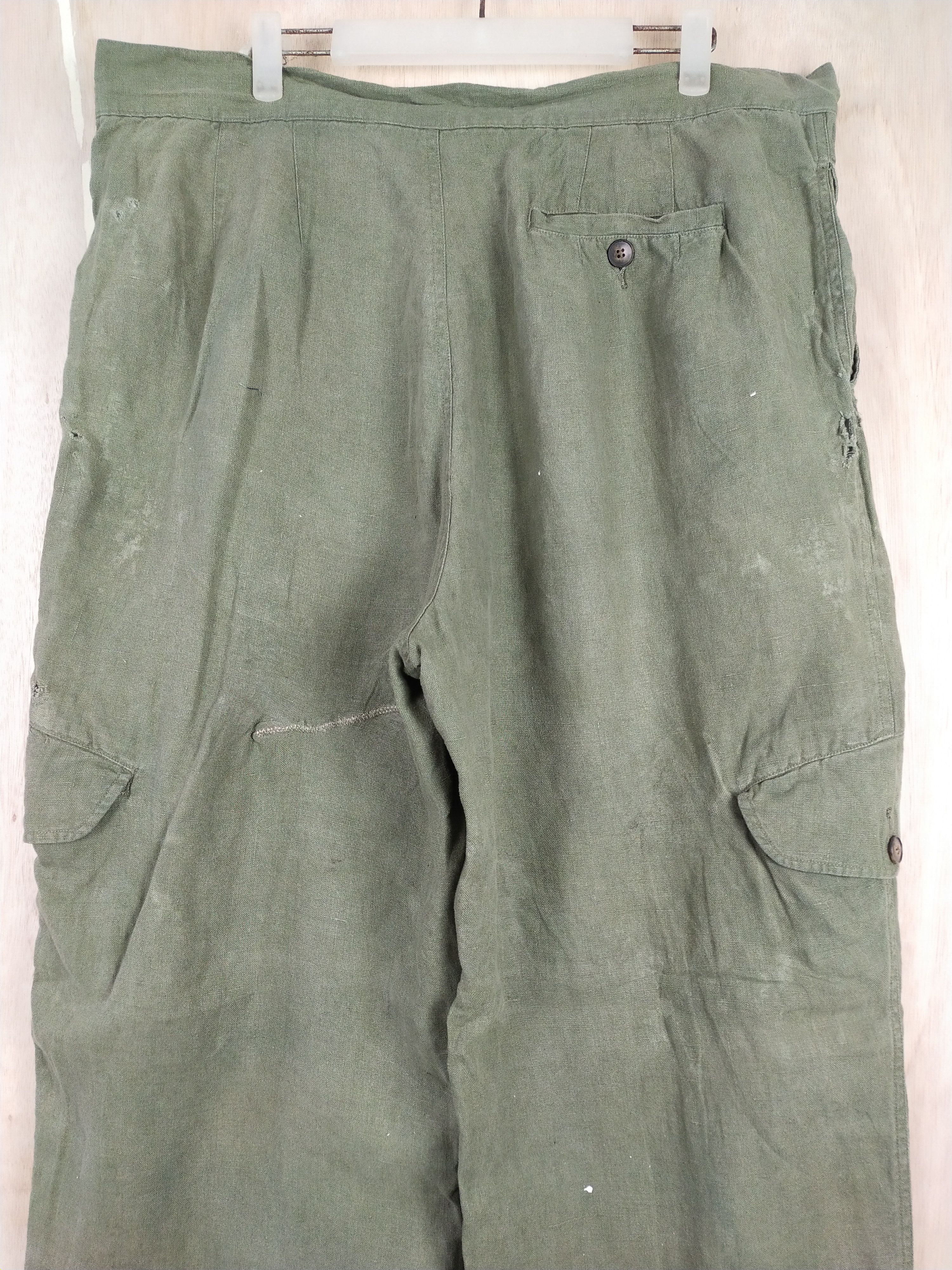 Vintage GAP Green multi pocket vintage Cargo Pants #3437 Size US 37 - 9 Thumbnail