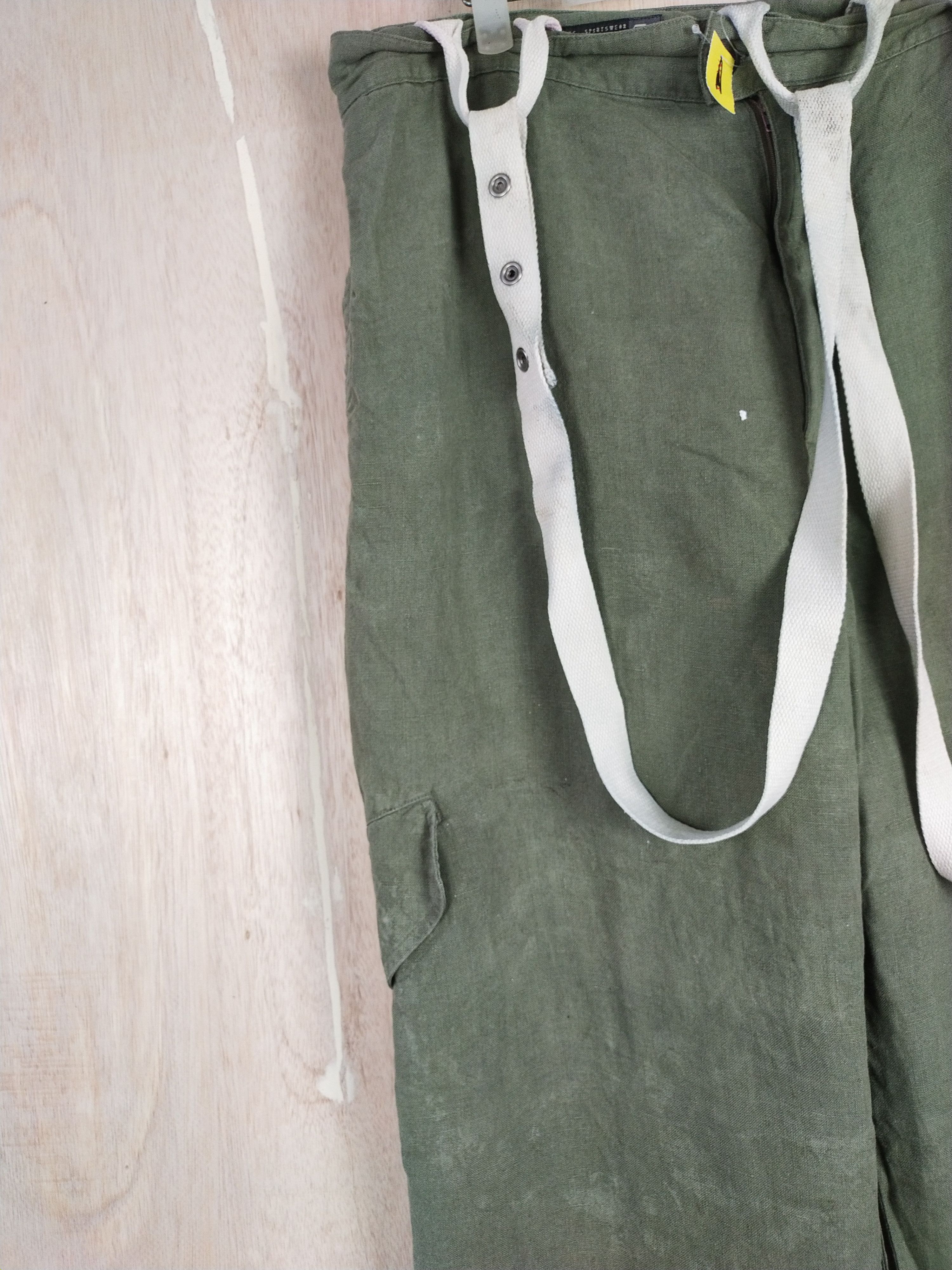 Vintage GAP Green multi pocket vintage Cargo Pants #3437 Size US 37 - 4 Thumbnail