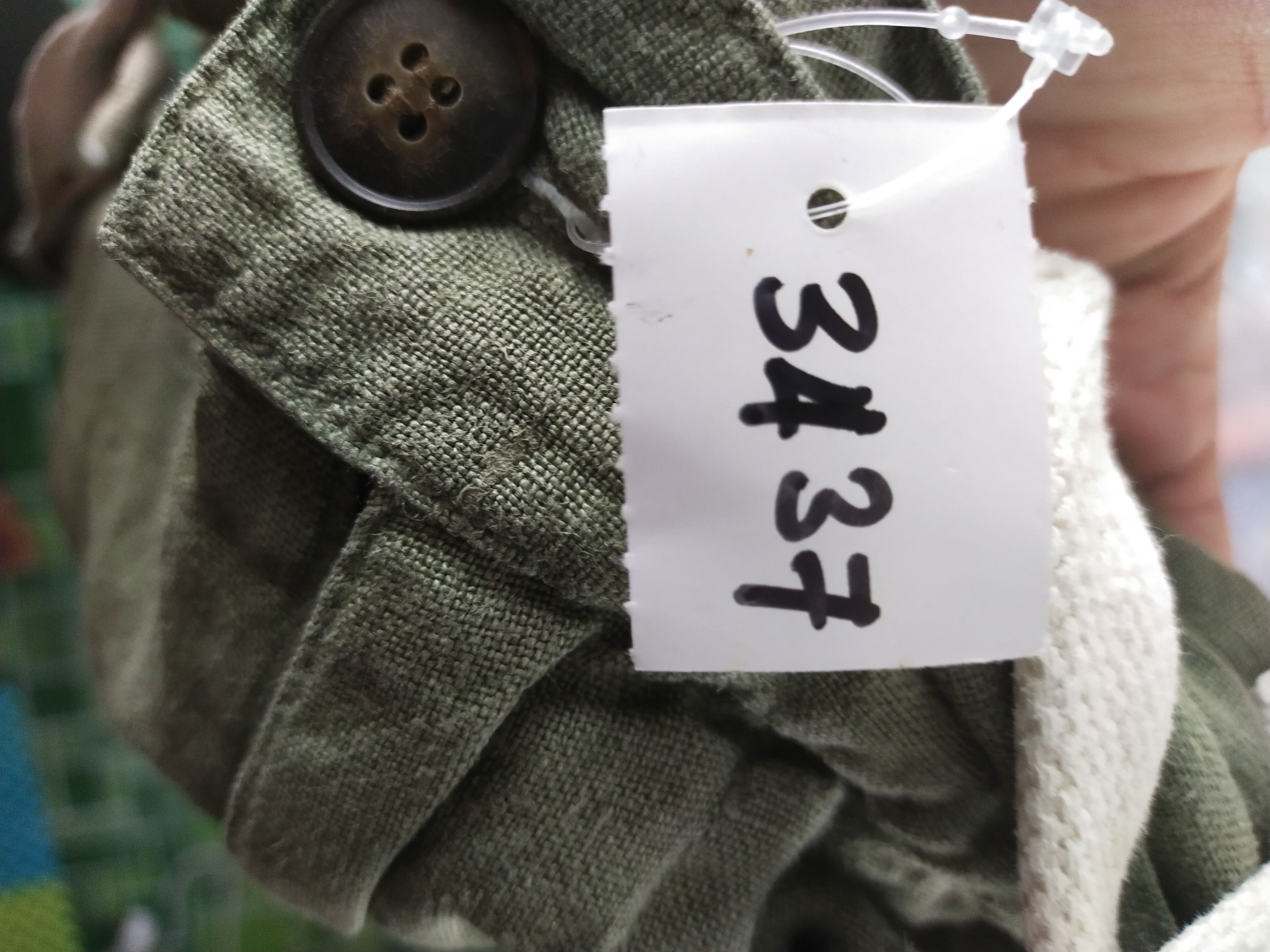 Vintage GAP Green multi pocket vintage Cargo Pants #3437 Size US 37 - 18 Thumbnail