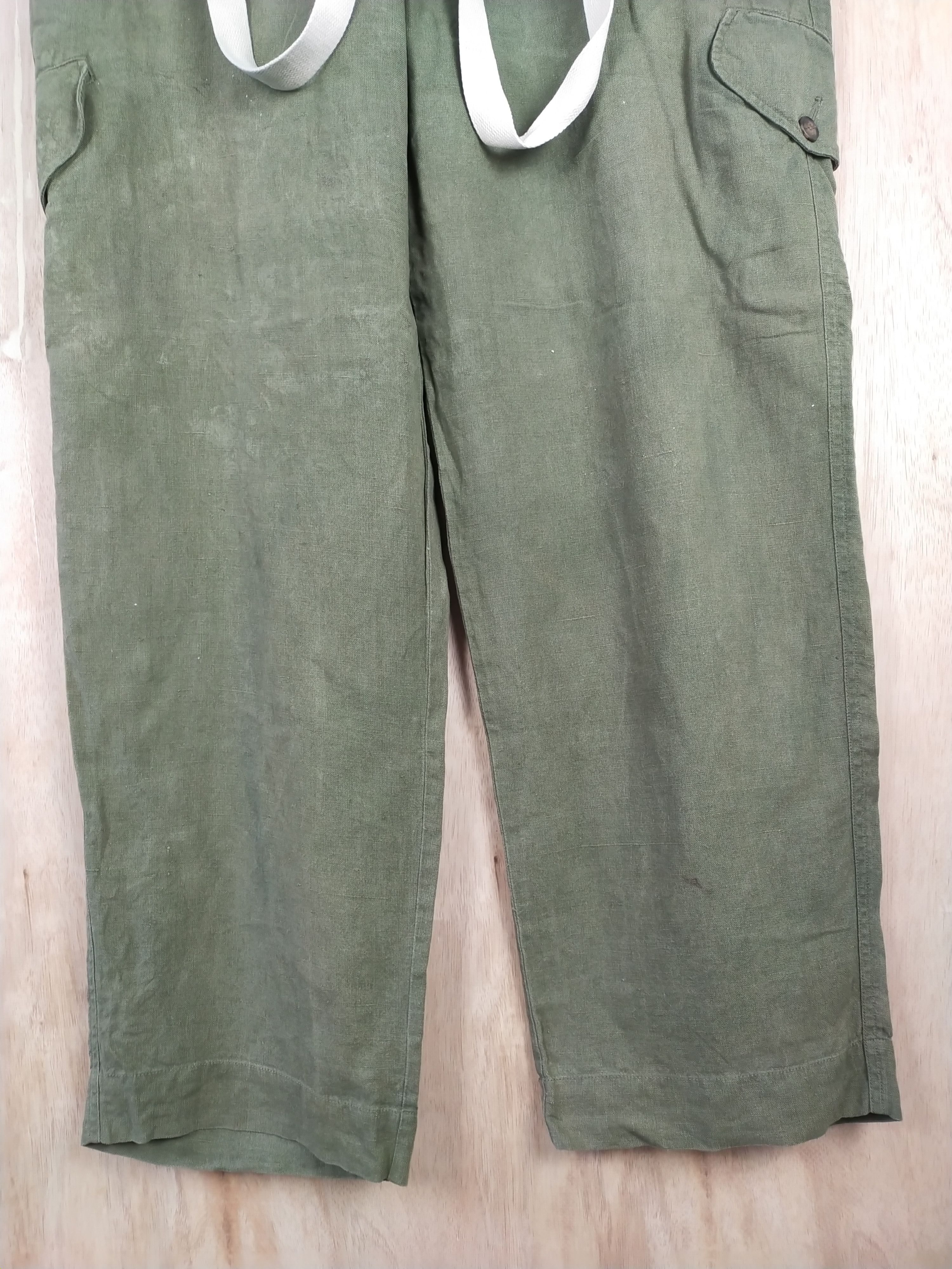 Vintage GAP Green multi pocket vintage Cargo Pants #3437 Size US 37 - 3 Thumbnail
