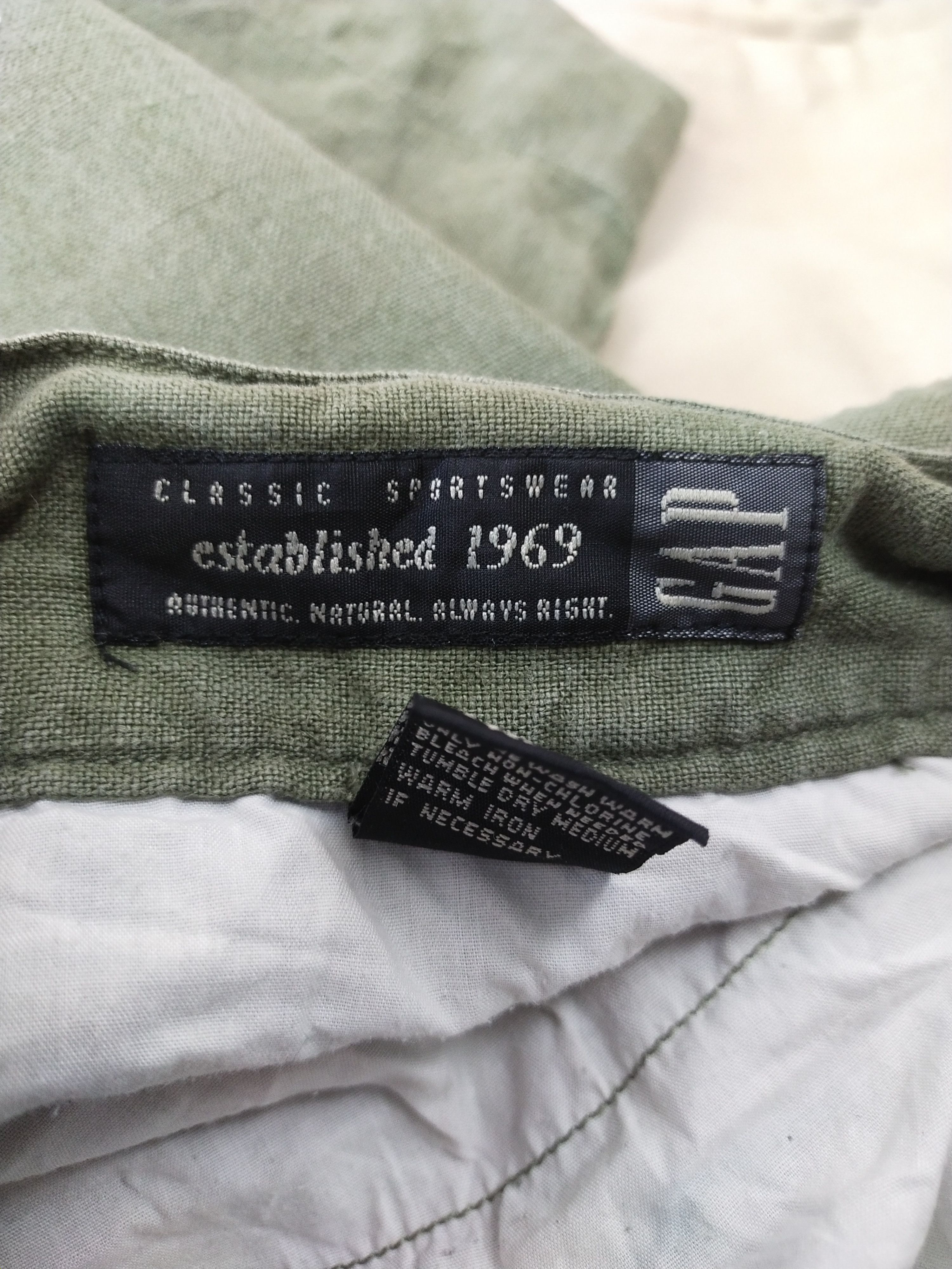 Vintage GAP Green multi pocket vintage Cargo Pants #3437 Size US 37 - 16 Thumbnail