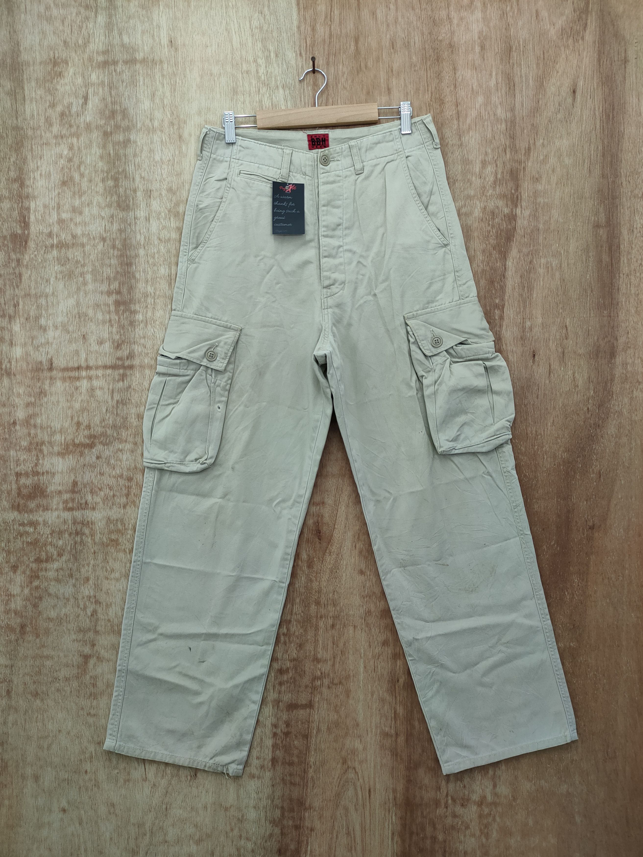 Japanese Brand DL only BBH wear japan cargo multipocket vtg pants #46-038 Size US 28 / EU 44 - 1 Thumbnail