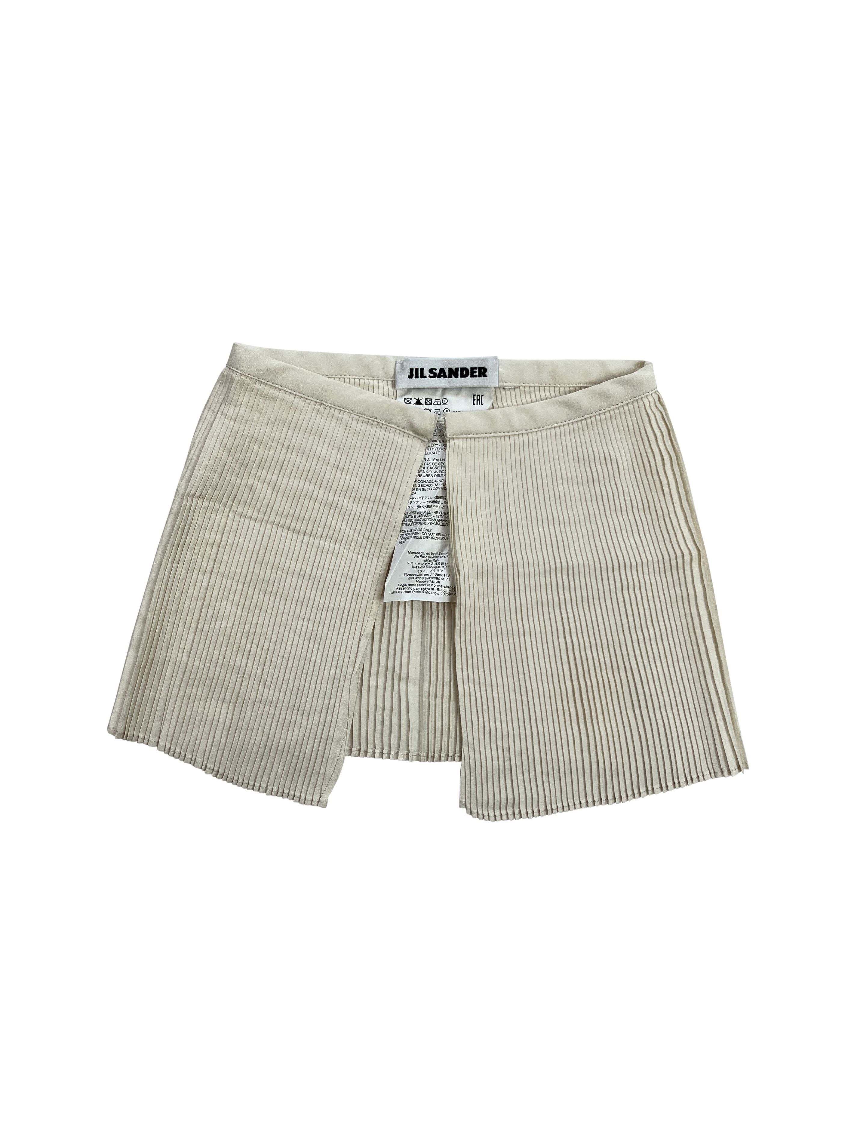 Jil Sander ⚡️QUICK SALE⚡️Jil Sander White Pleated Collar Size ONE SIZE - 1 Thumbnail