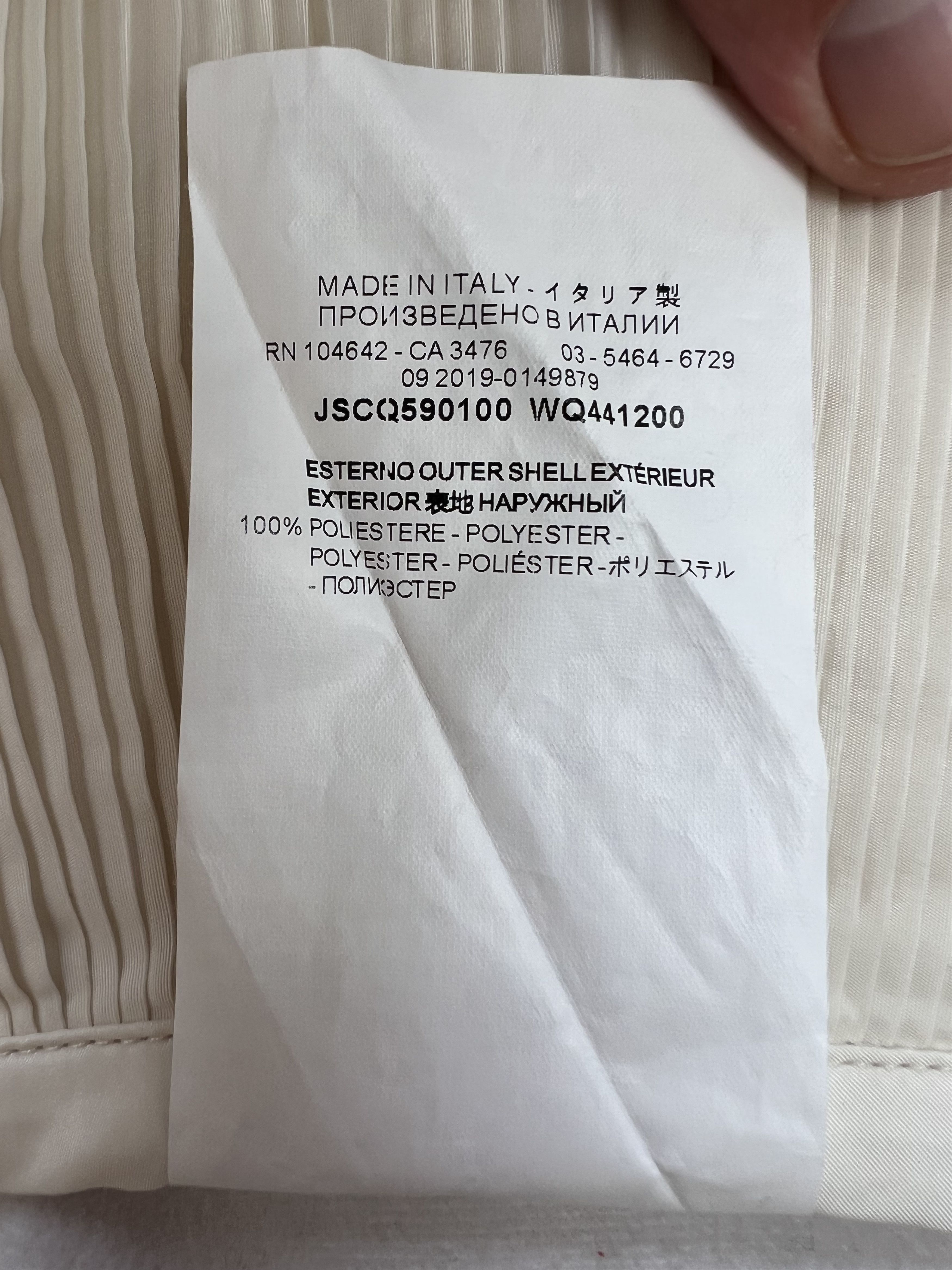 Jil Sander ⚡️QUICK SALE⚡️Jil Sander White Pleated Collar Size ONE SIZE - 4 Thumbnail