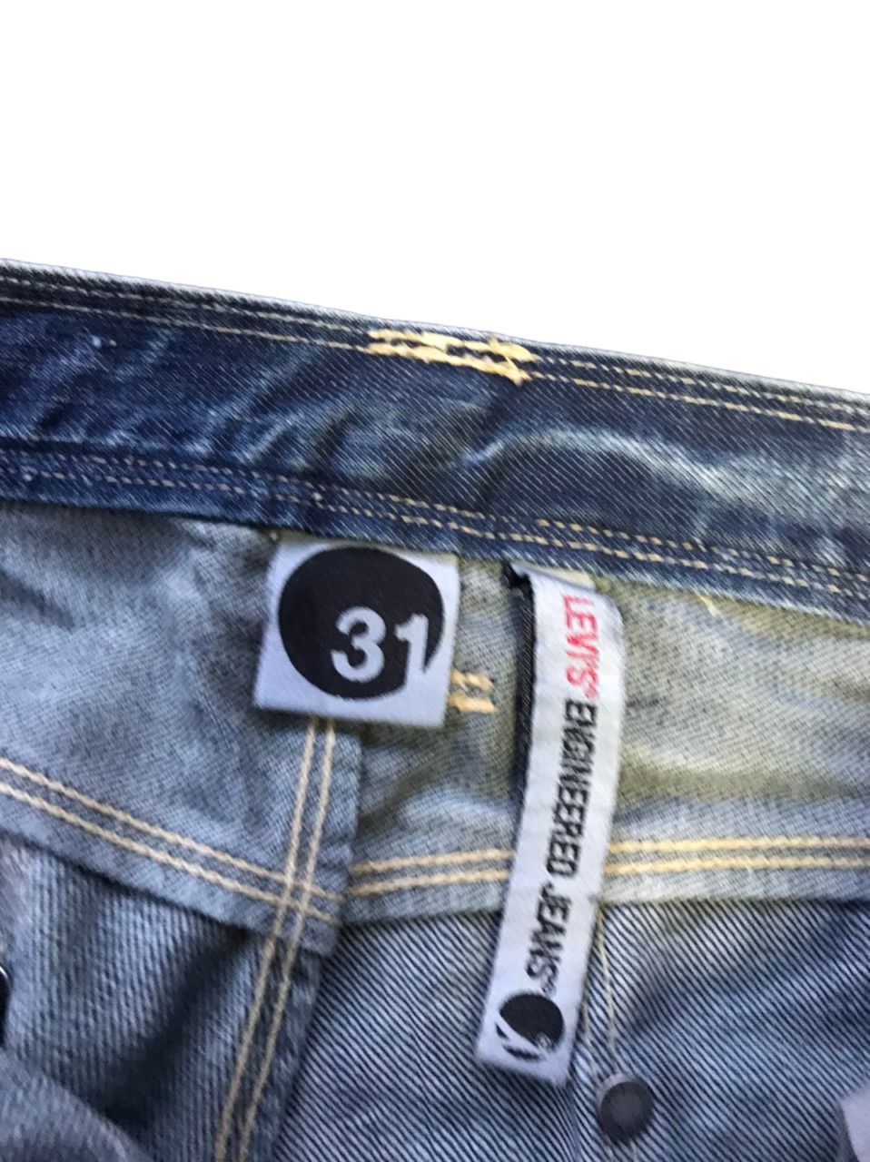 Levi's × Vintage Vintage 2006 Levis Engineered Faded Wash Denim Size US 33 - 3 Thumbnail