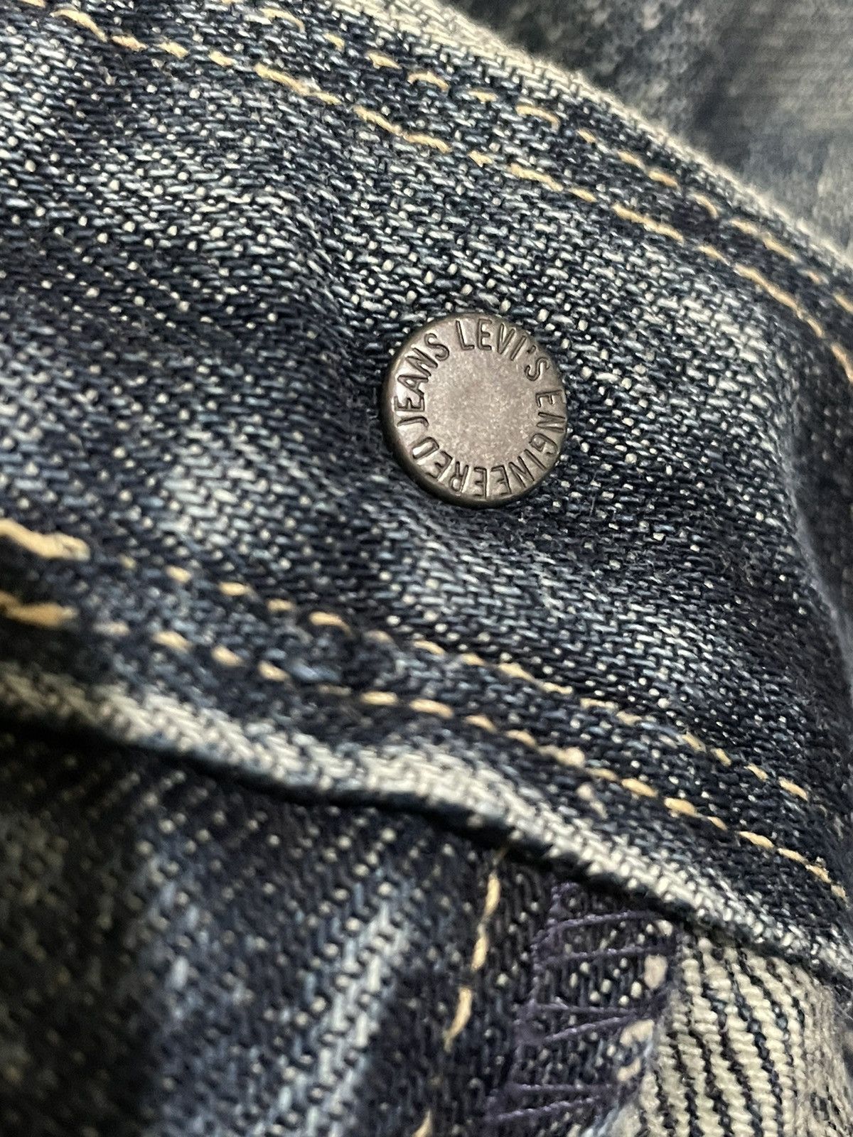 Levi's × Vintage Vintage 2006 Levis Engineered Faded Wash Denim Size US 33 - 14 Thumbnail