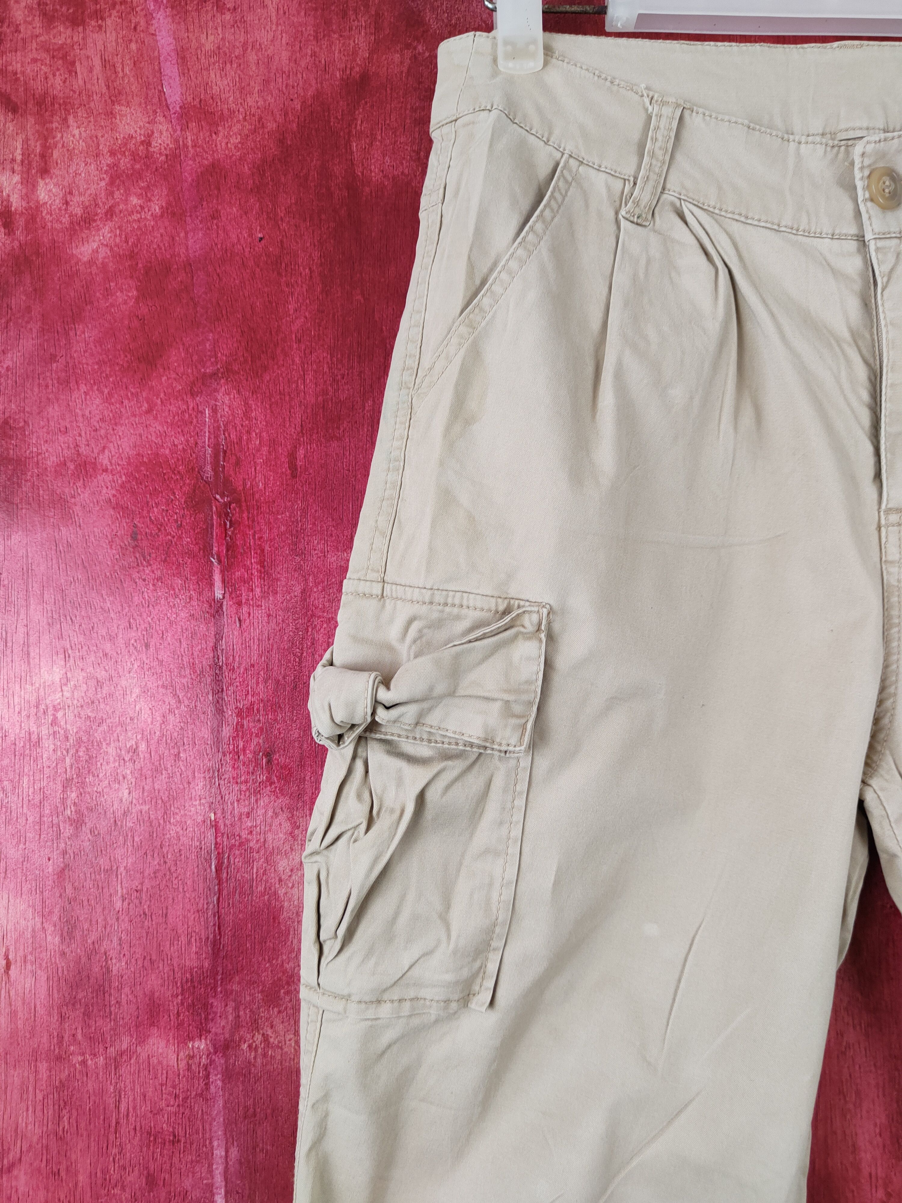 Japanese Brand × Vintage TK Mixpice Brown Multi Pocket Tactical Cargo Pants #S445 Size 30" / US 8 / IT 44 - 3 Thumbnail