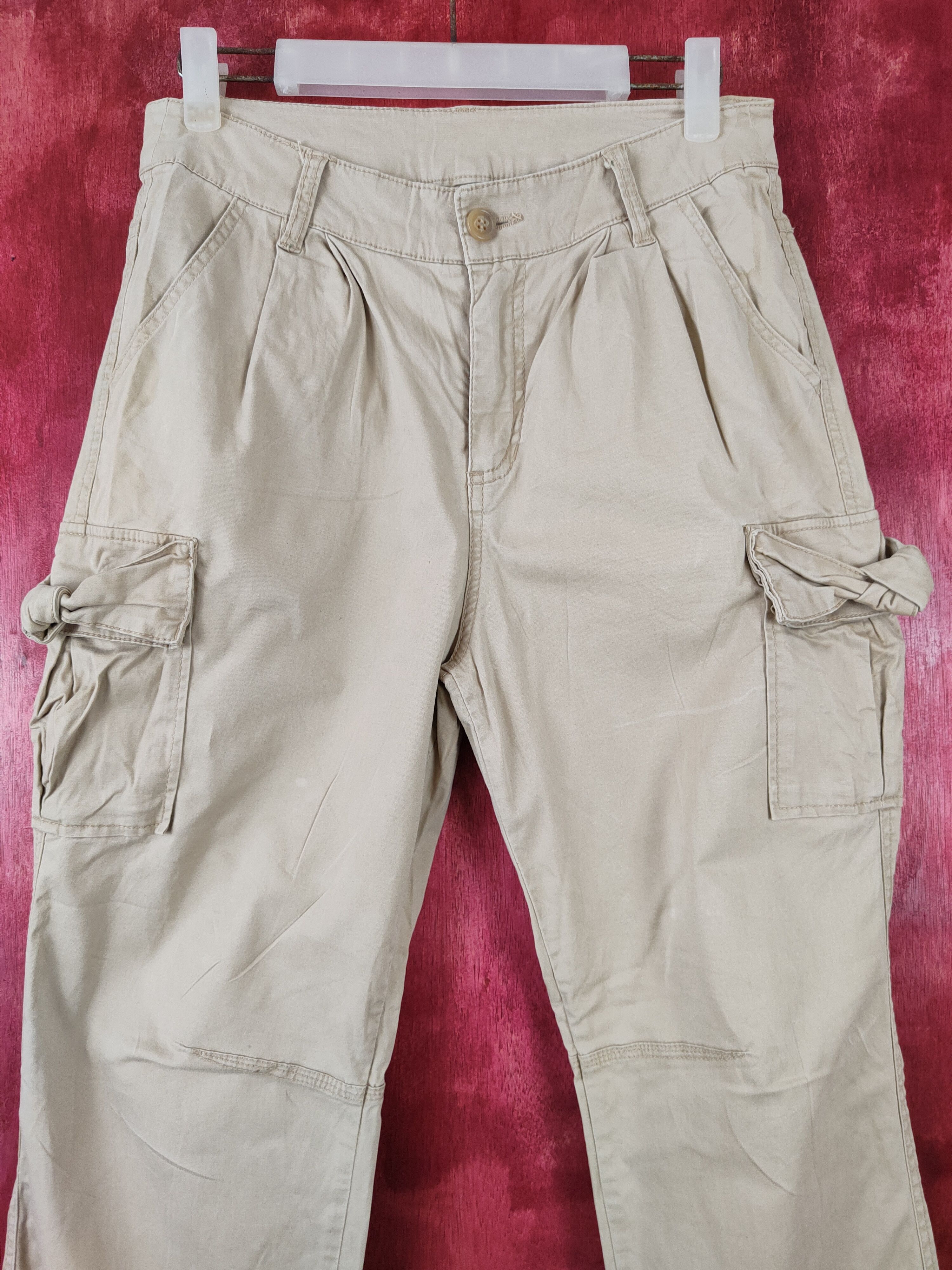 Japanese Brand × Vintage TK Mixpice Brown Multi Pocket Tactical Cargo Pants #S445 Size 30" / US 8 / IT 44 - 2 Thumbnail