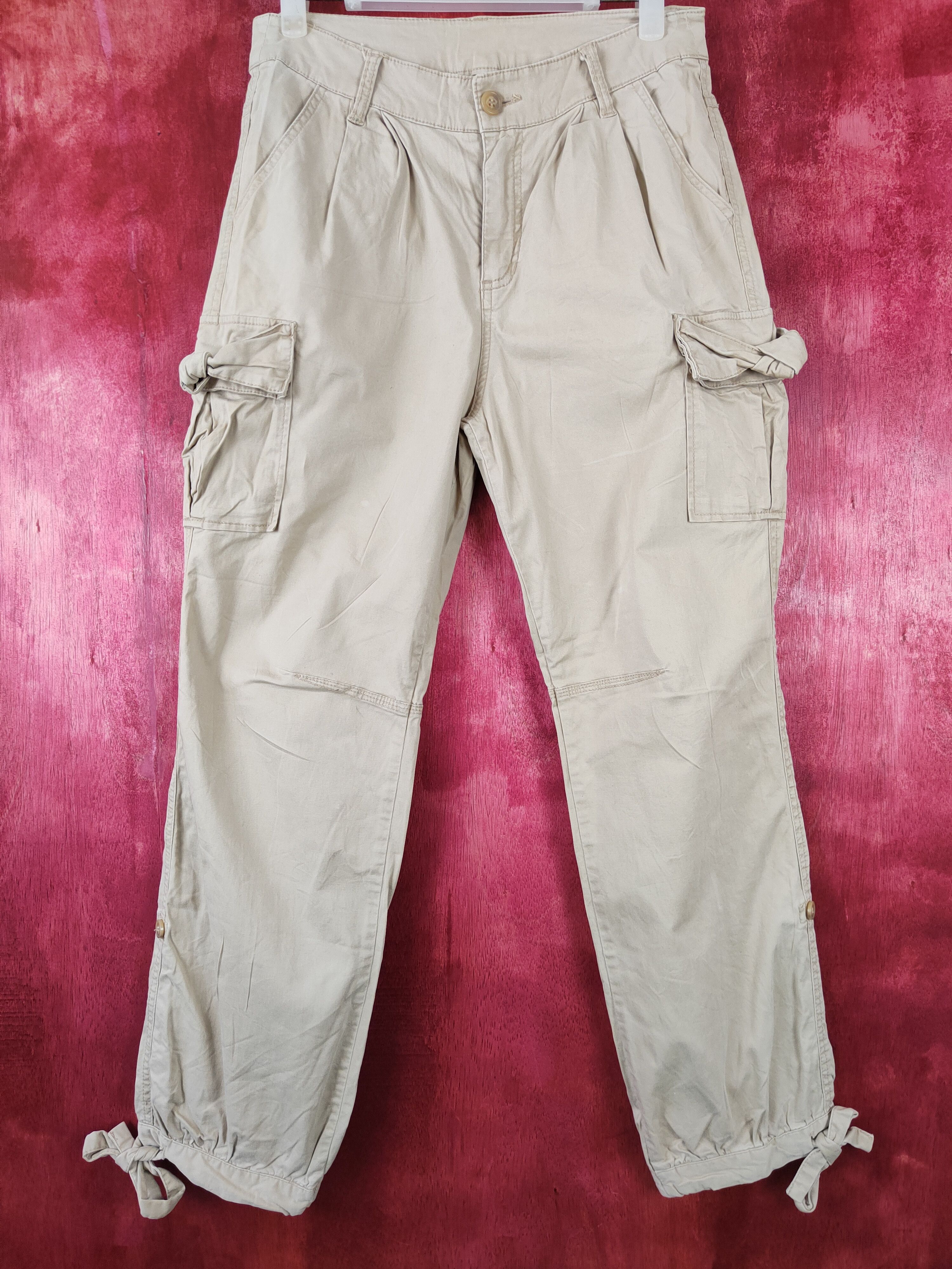 Japanese Brand × Vintage TK Mixpice Brown Multi Pocket Tactical Cargo Pants #S445 Size 30" / US 8 / IT 44 - 1 Thumbnail
