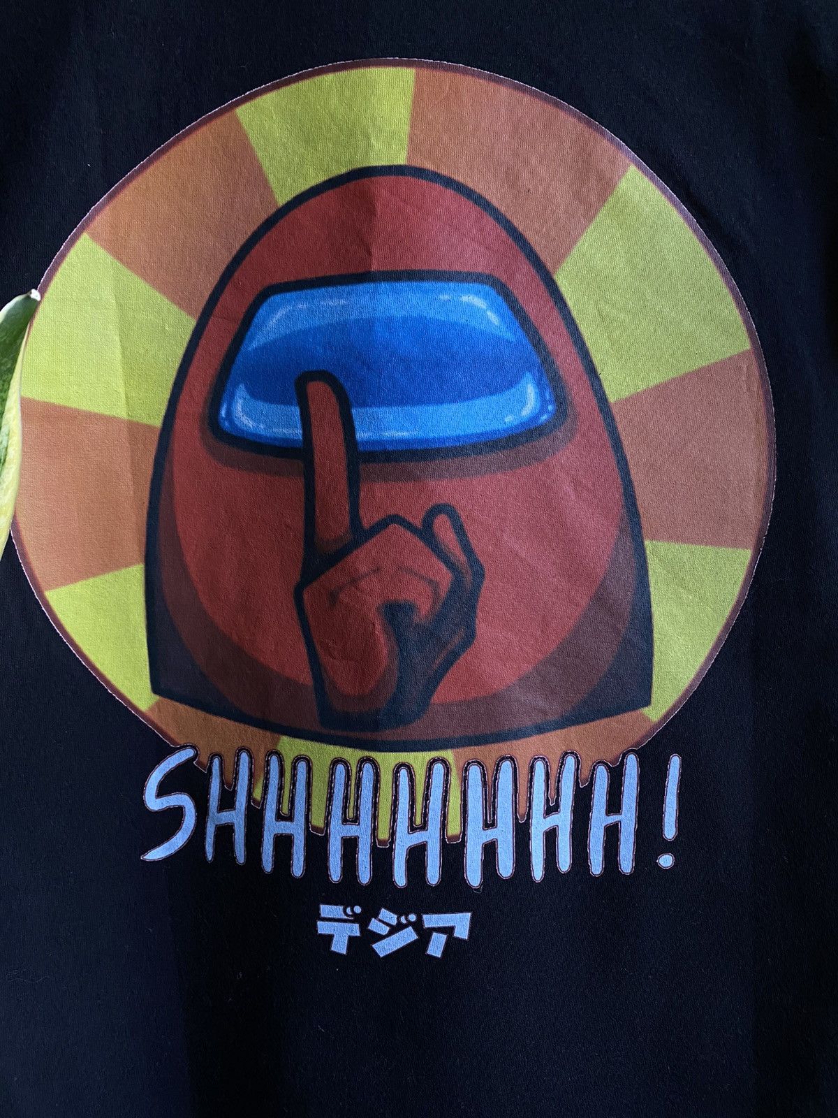 Japanese Brand Shhhhhh!!! Among Us T Shirt Mobile Game Men’s Unisex Tee M Size US M / EU 48-50 / 2 - 11 Thumbnail