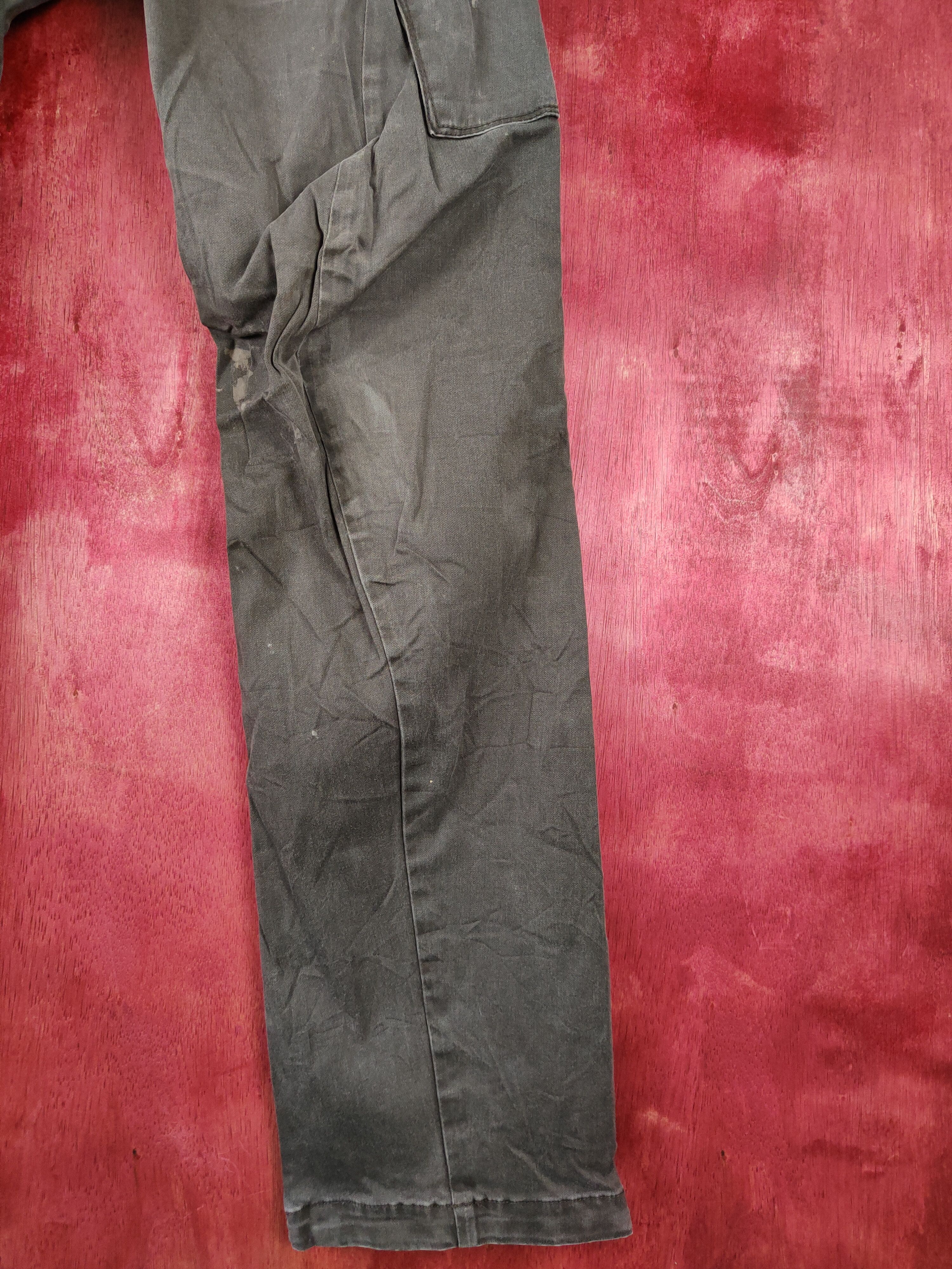 Japanese Brand Evenriver Dark Brown Multi Pocket Tactical Cargo Pants #S444 Size US 33 - 6 Thumbnail