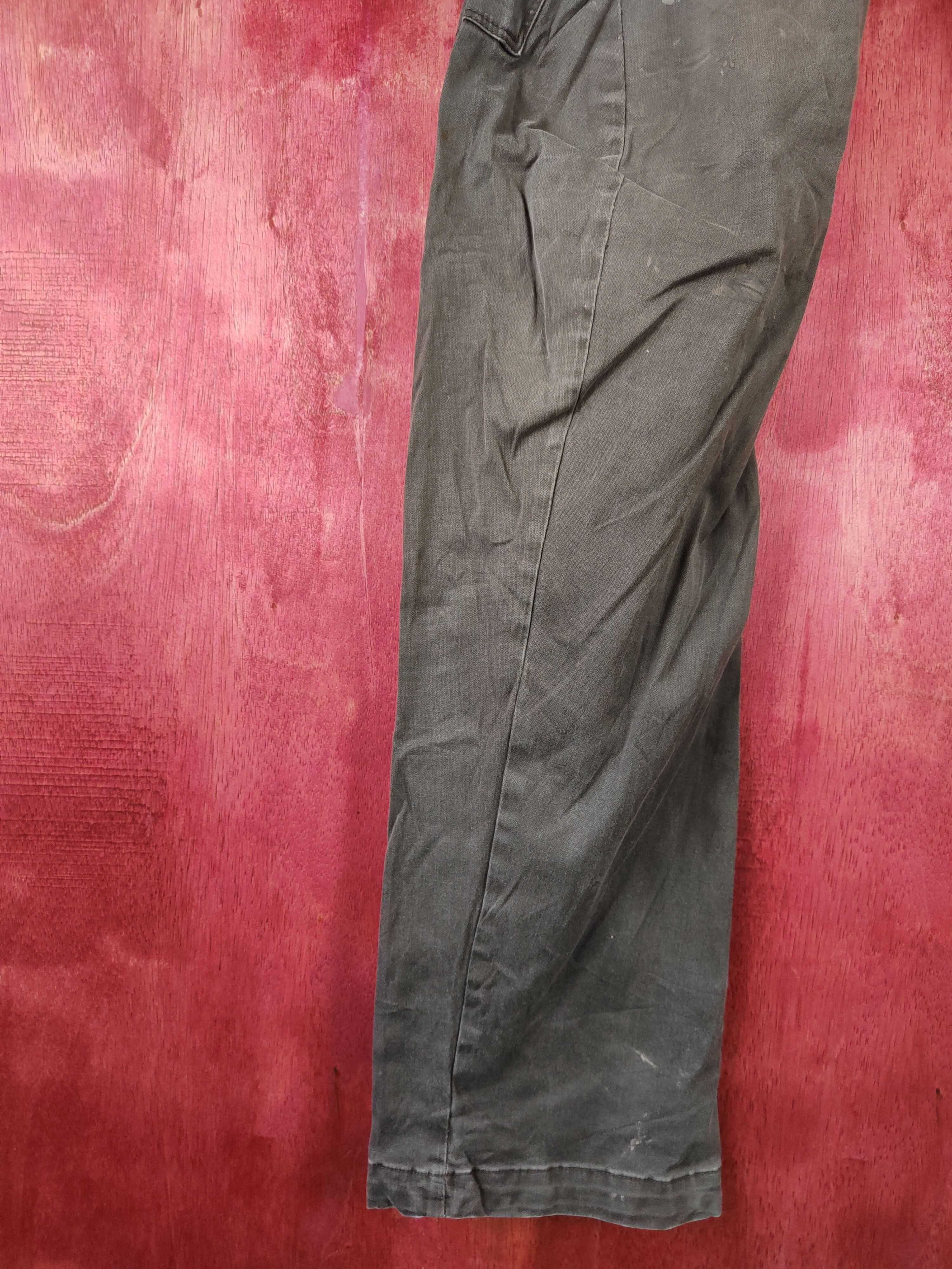 Japanese Brand Evenriver Dark Brown Multi Pocket Tactical Cargo Pants #S444 Size US 33 - 4 Thumbnail
