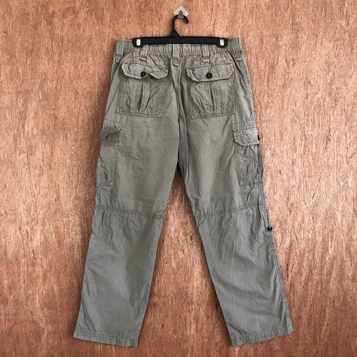 Japanese Brand D Japan Grey Multipocket Tactical Cargo Pants #c1125 Size US 29 - 8 Thumbnail