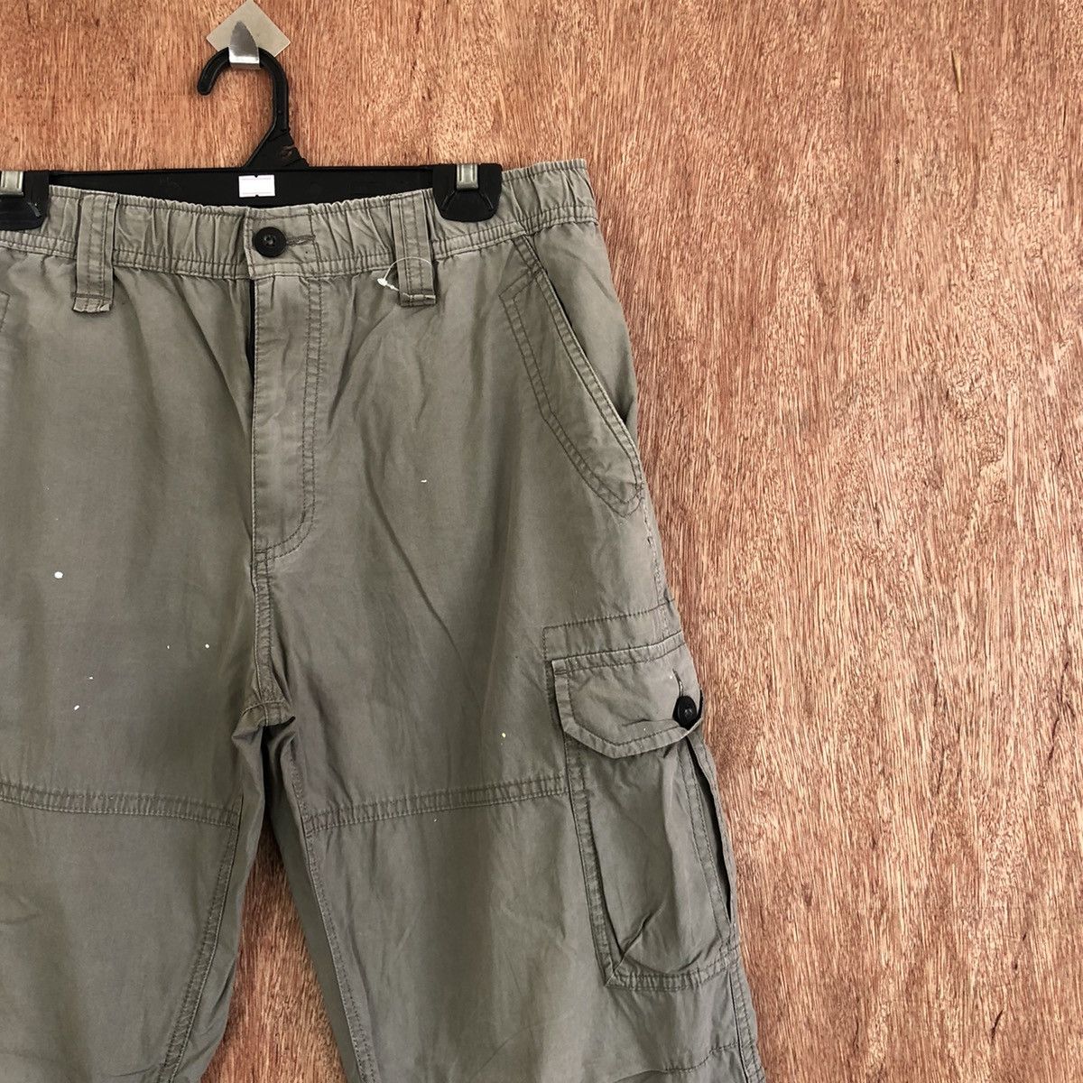 Japanese Brand D Japan Grey Multipocket Tactical Cargo Pants #c1125 Size US 29 - 5 Thumbnail