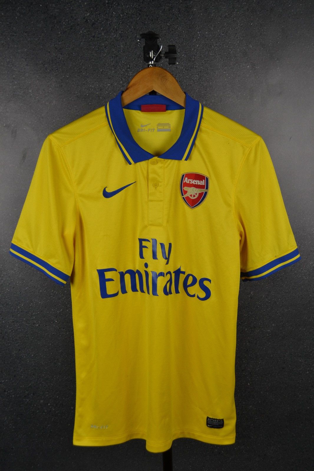 Nike Arsenal London 2014 Away Football Shirt Nike Soccer Jersey Size US S / EU 44-46 / 1 - 1 Thumbnail
