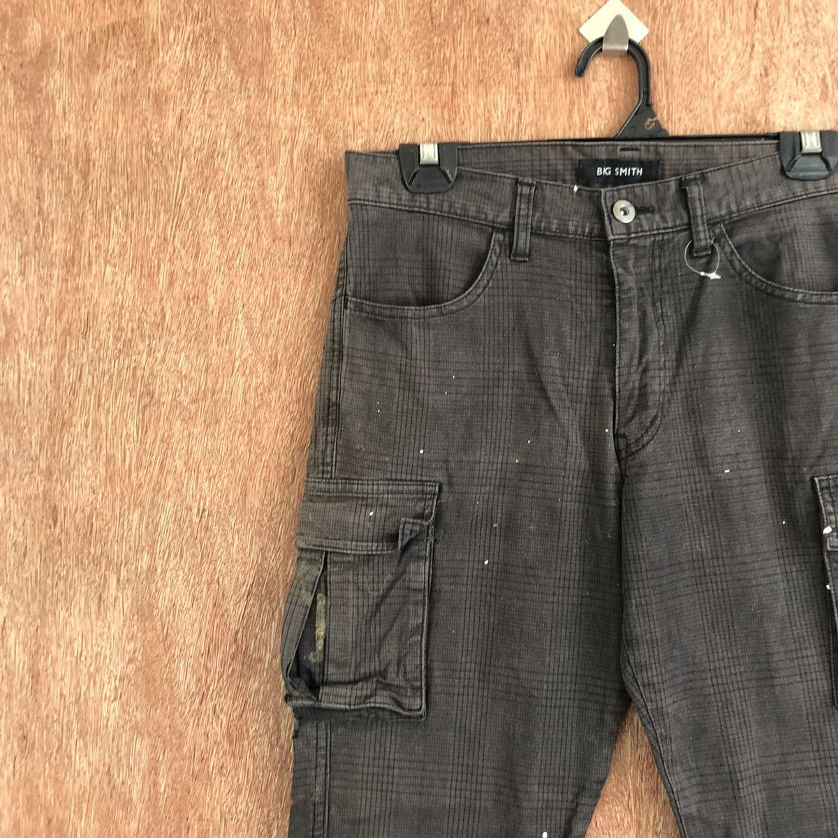 Japanese Brand D Big Smith Brown Multipocket Tactical Cargo Pants #c1126 Size US 28 / EU 44 - 6 Thumbnail