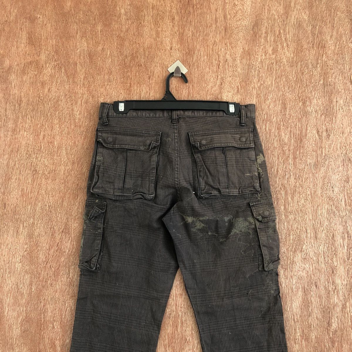 Japanese Brand D Big Smith Brown Multipocket Tactical Cargo Pants #c1126 Size US 28 / EU 44 - 9 Thumbnail