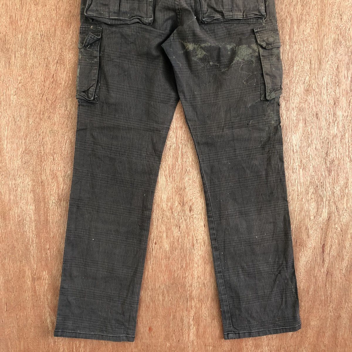 Japanese Brand D Big Smith Brown Multipocket Tactical Cargo Pants #c1126 Size US 28 / EU 44 - 10 Thumbnail