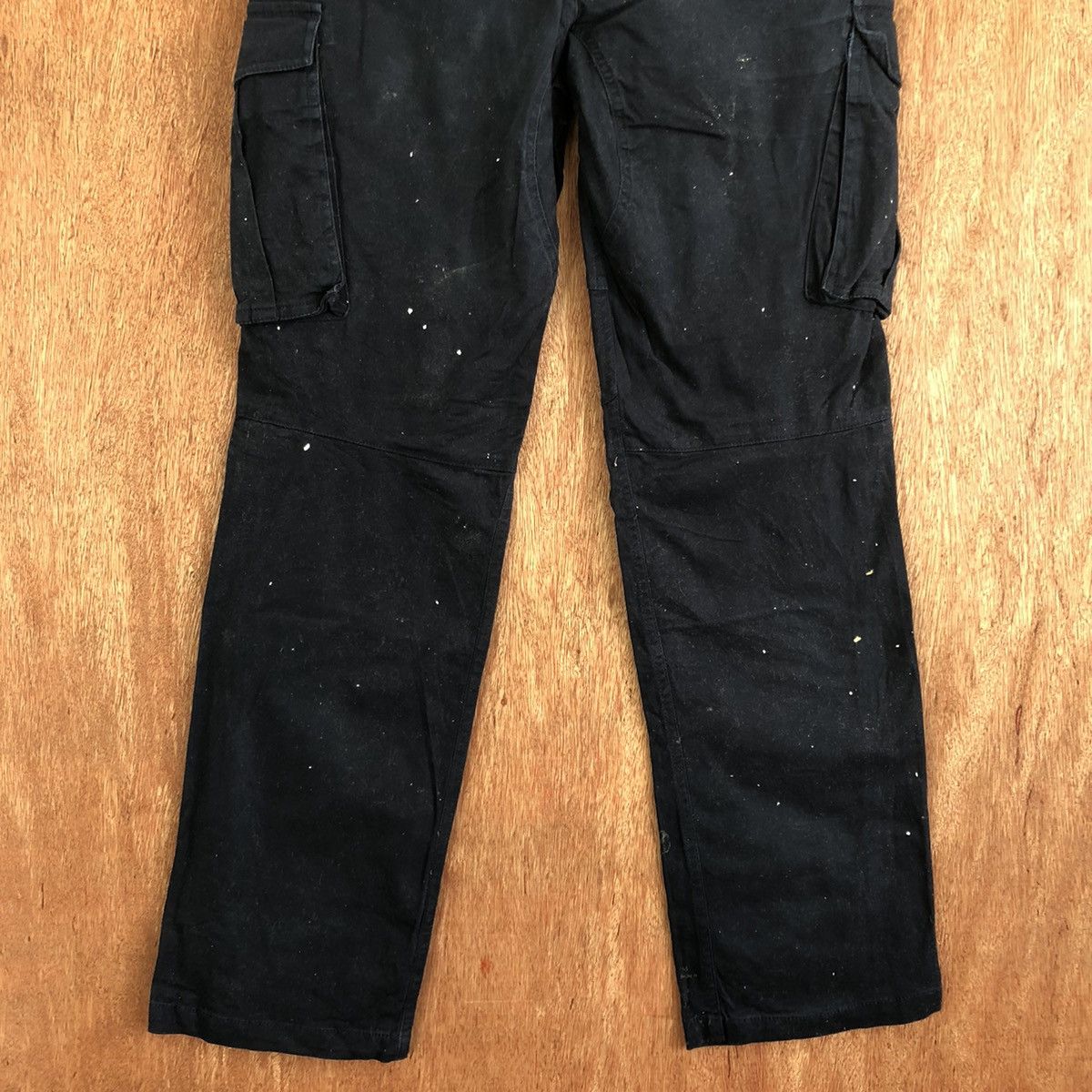 Japanese Brand DLL Geride Dark Blue Multipocket Tactical Cargo Pants #c1127 Size US 30 / EU 46 - 18 Thumbnail