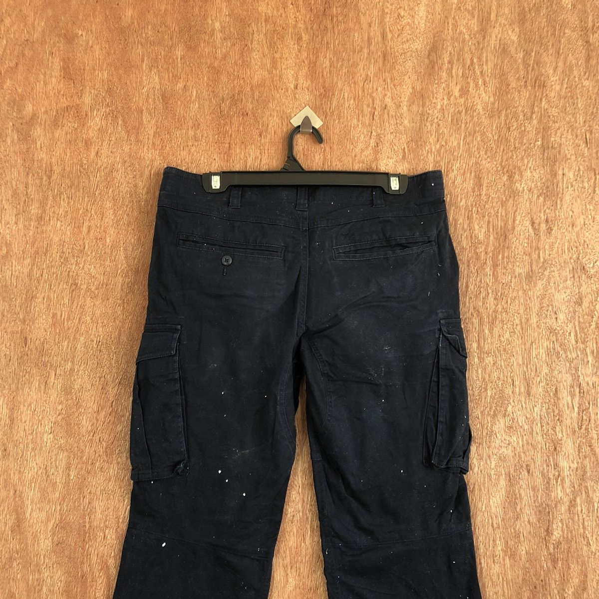 Japanese Brand DLL Geride Dark Blue Multipocket Tactical Cargo Pants #c1127 Size US 30 / EU 46 - 17 Thumbnail