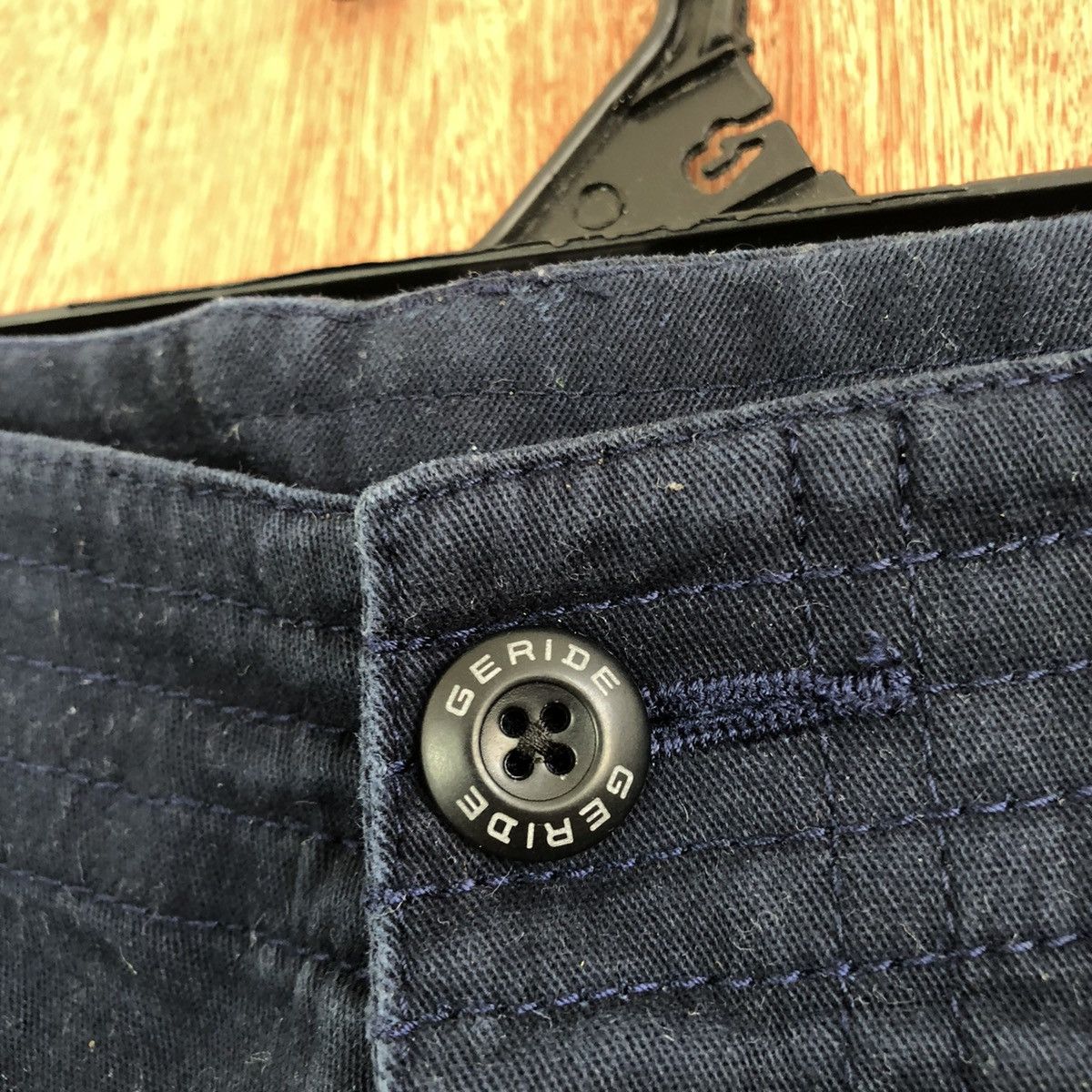 Japanese Brand DLL Geride Dark Blue Multipocket Tactical Cargo Pants #c1127 Size US 30 / EU 46 - 14 Thumbnail