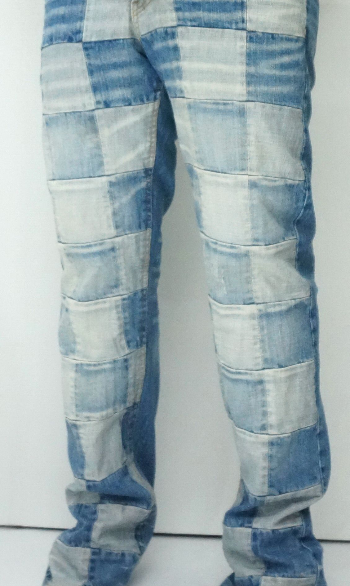 Japanese Brand 🔥 Japan HIROMICHI NAKANO Patchwork Jeans Size US 31 - 12 Thumbnail