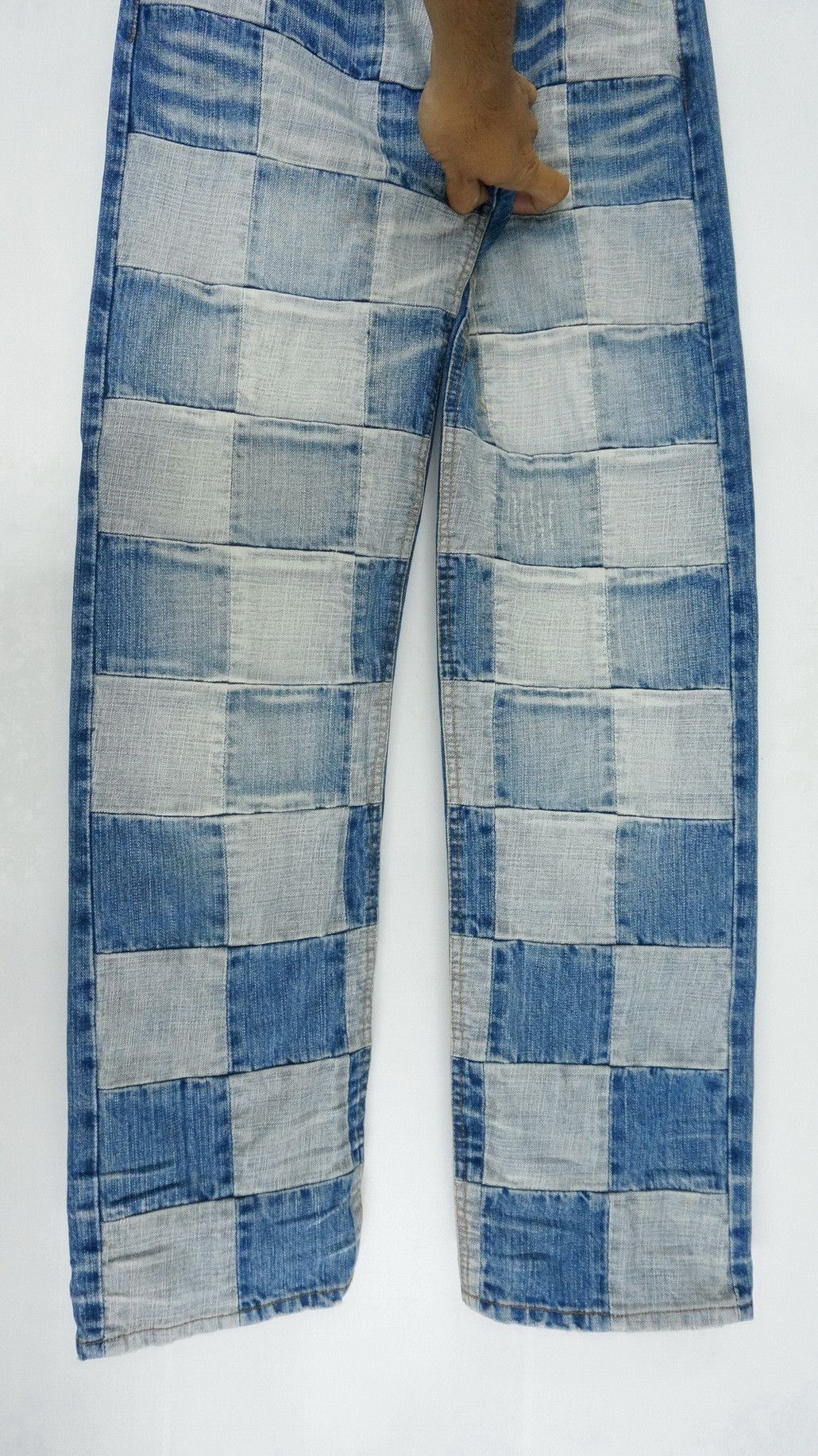 Japanese Brand 🔥 Japan HIROMICHI NAKANO Patchwork Jeans Size US 31 - 8 Thumbnail