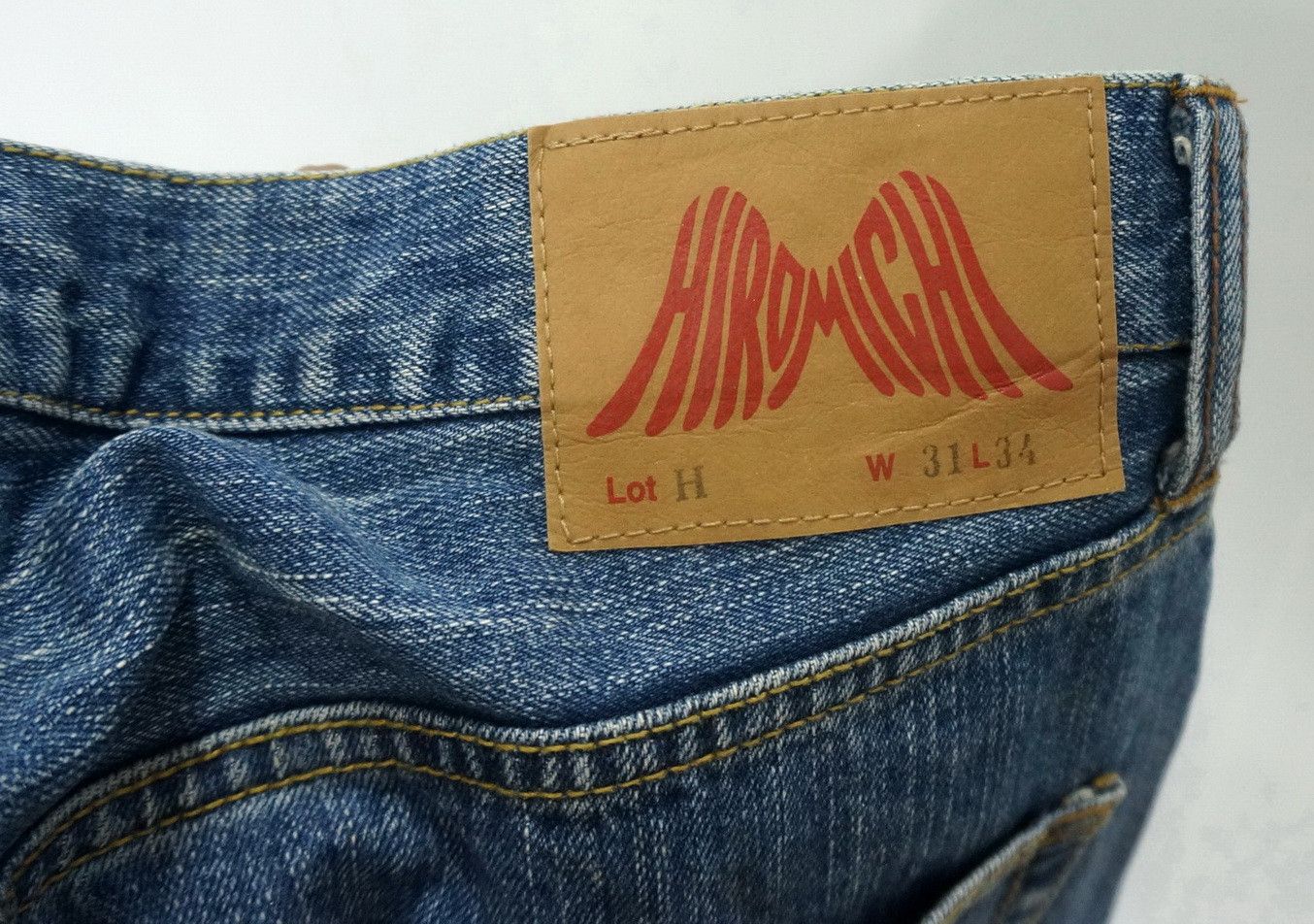 Japanese Brand 🔥 Japan HIROMICHI NAKANO Patchwork Jeans Size US 31 - 5 Thumbnail