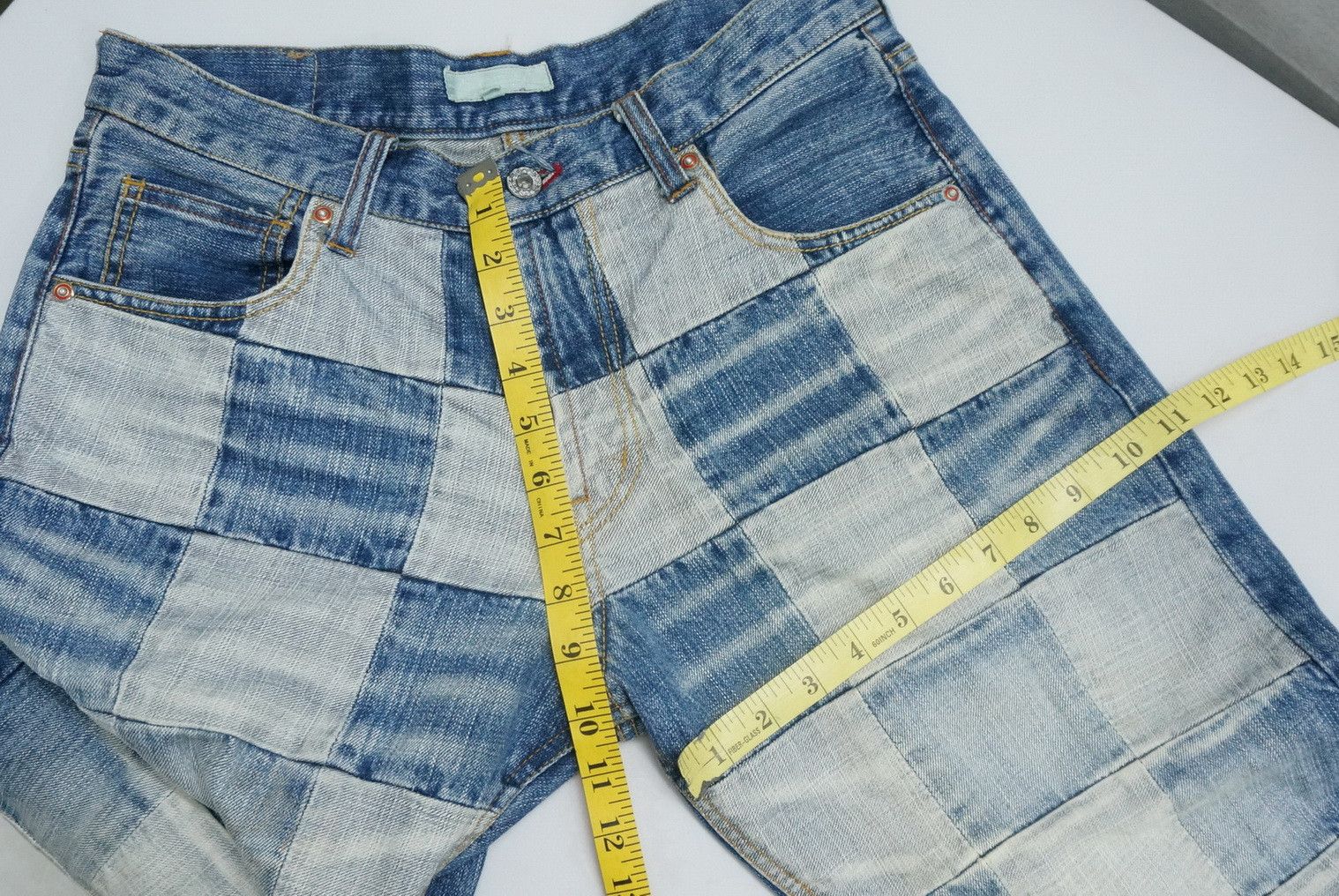 Japanese Brand 🔥 Japan HIROMICHI NAKANO Patchwork Jeans Size US 31 - 14 Thumbnail