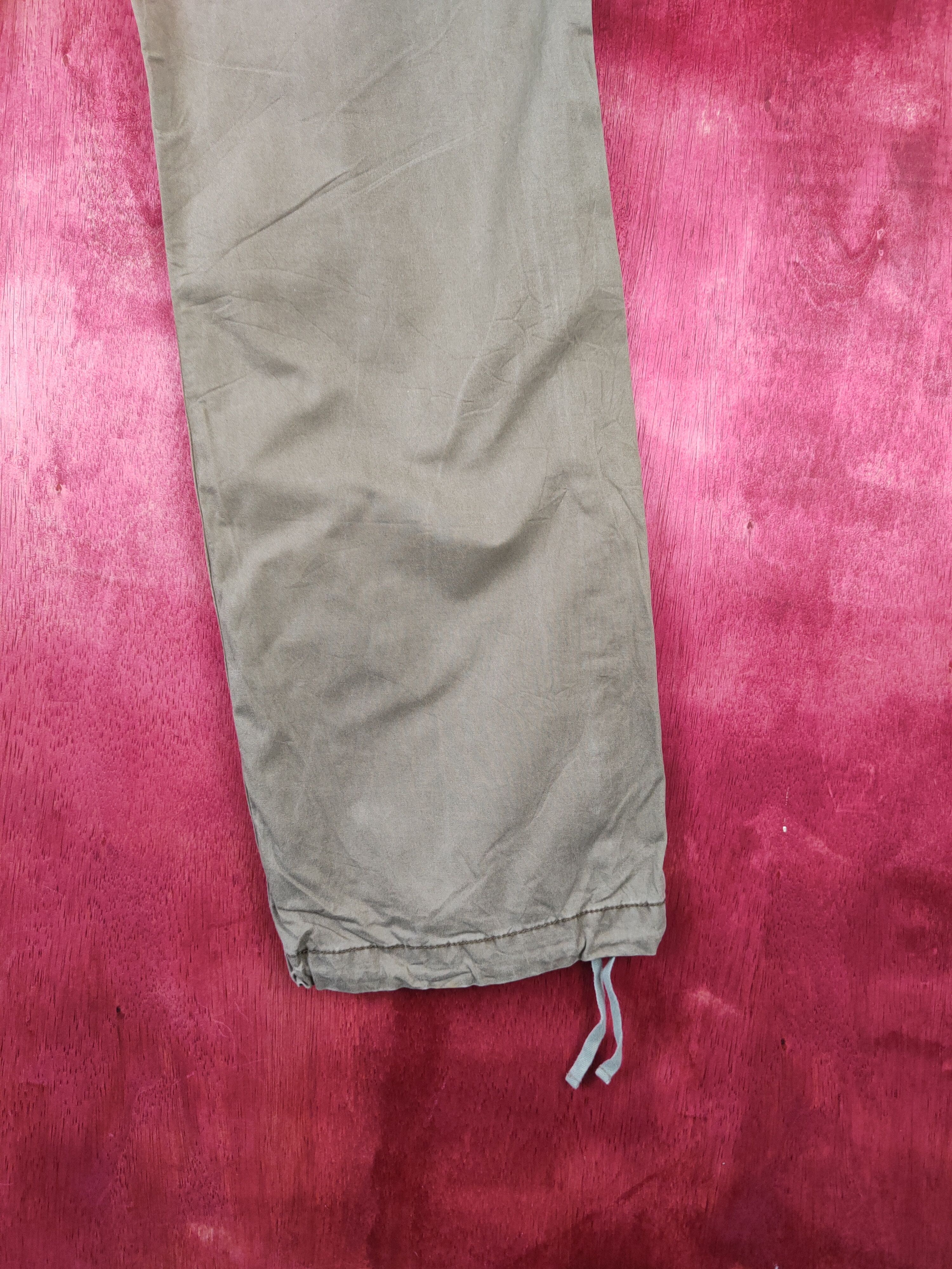 Japanese Brand Ray Beams Army Green Multi Pocket Tactical Cargo Pants #S505 Size US 30 / EU 46 - 10 Thumbnail