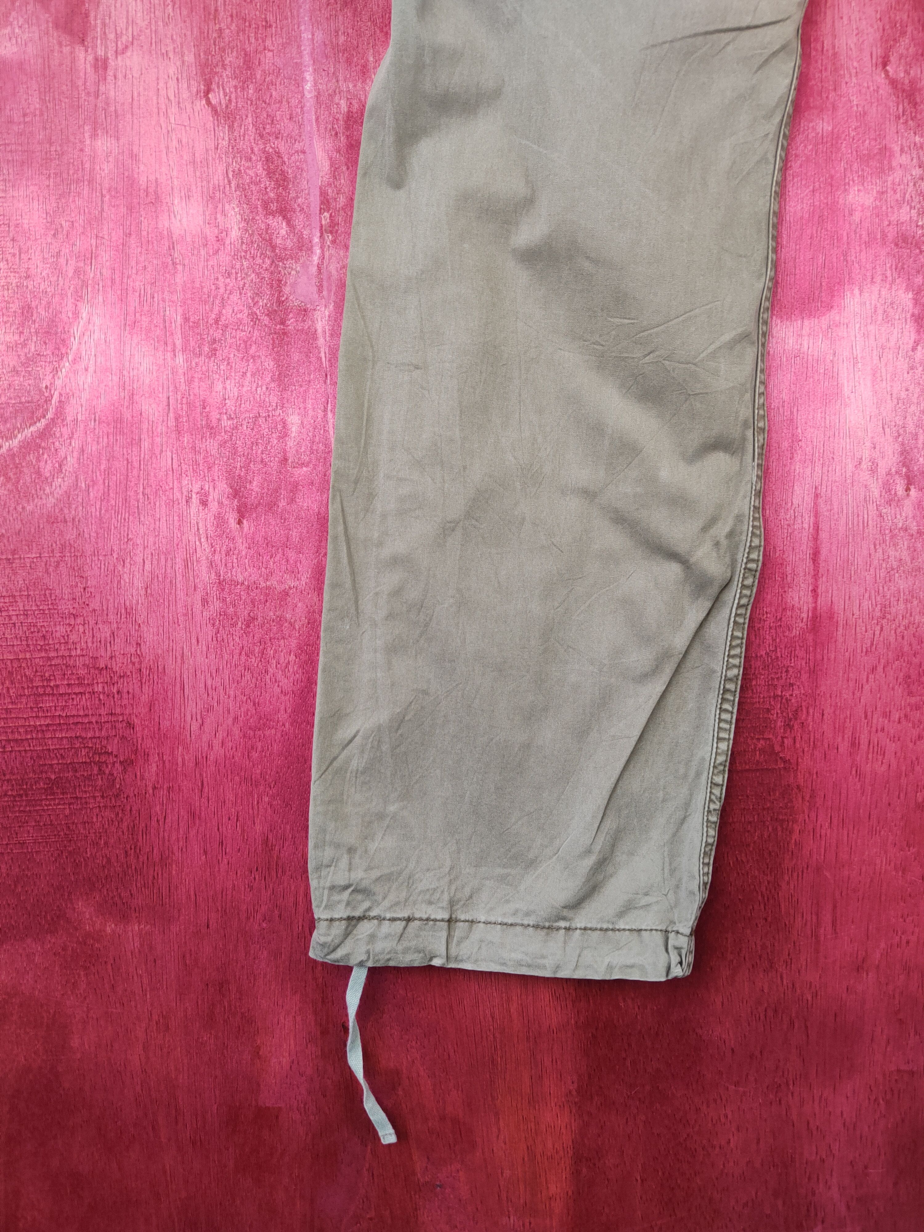 Japanese Brand Ray Beams Army Green Multi Pocket Tactical Cargo Pants #S505 Size US 30 / EU 46 - 8 Thumbnail