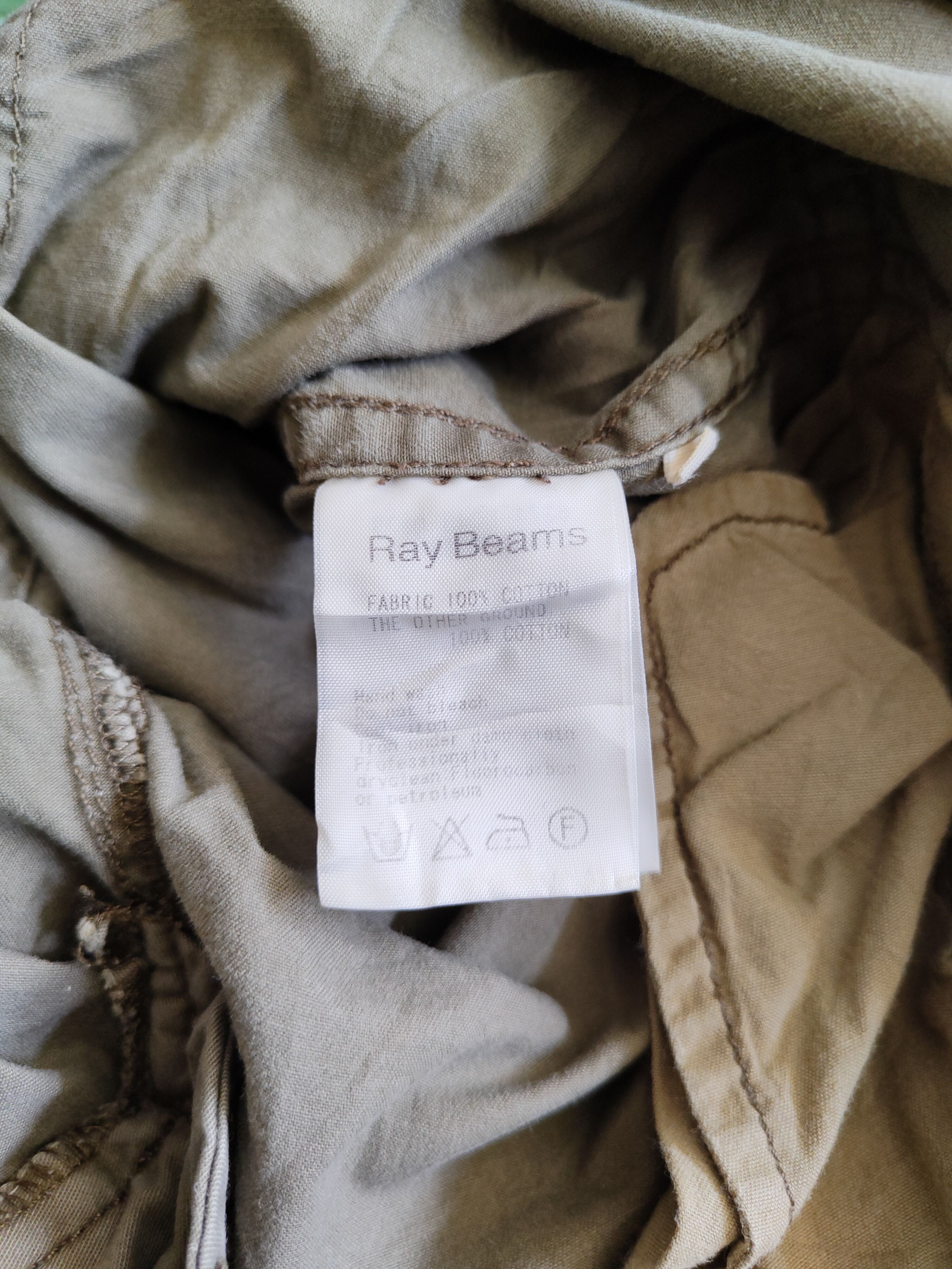 Japanese Brand Ray Beams Army Green Multi Pocket Tactical Cargo Pants #S505 Size US 30 / EU 46 - 12 Thumbnail