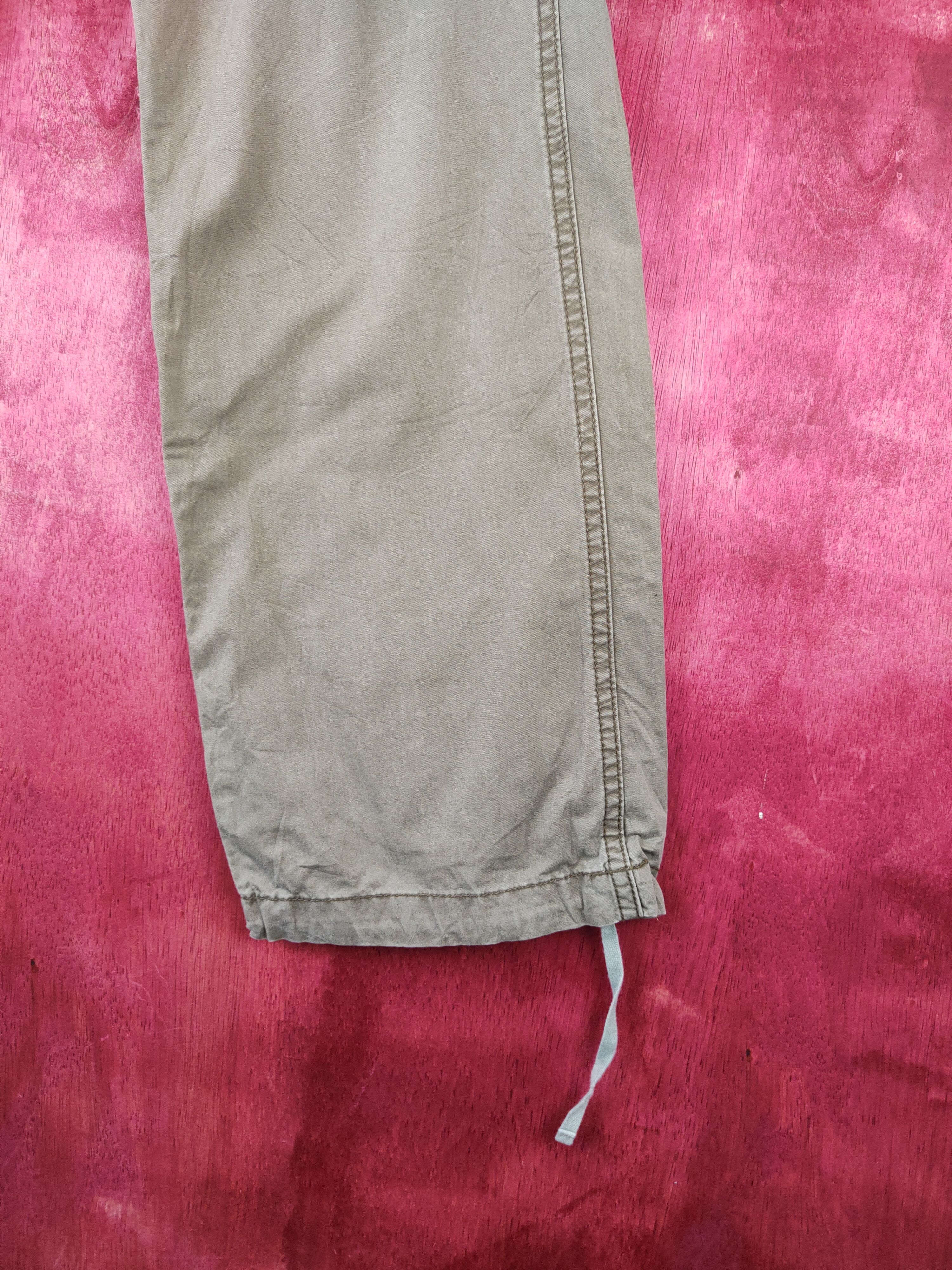 Japanese Brand Ray Beams Army Green Multi Pocket Tactical Cargo Pants #S505 Size US 30 / EU 46 - 5 Thumbnail