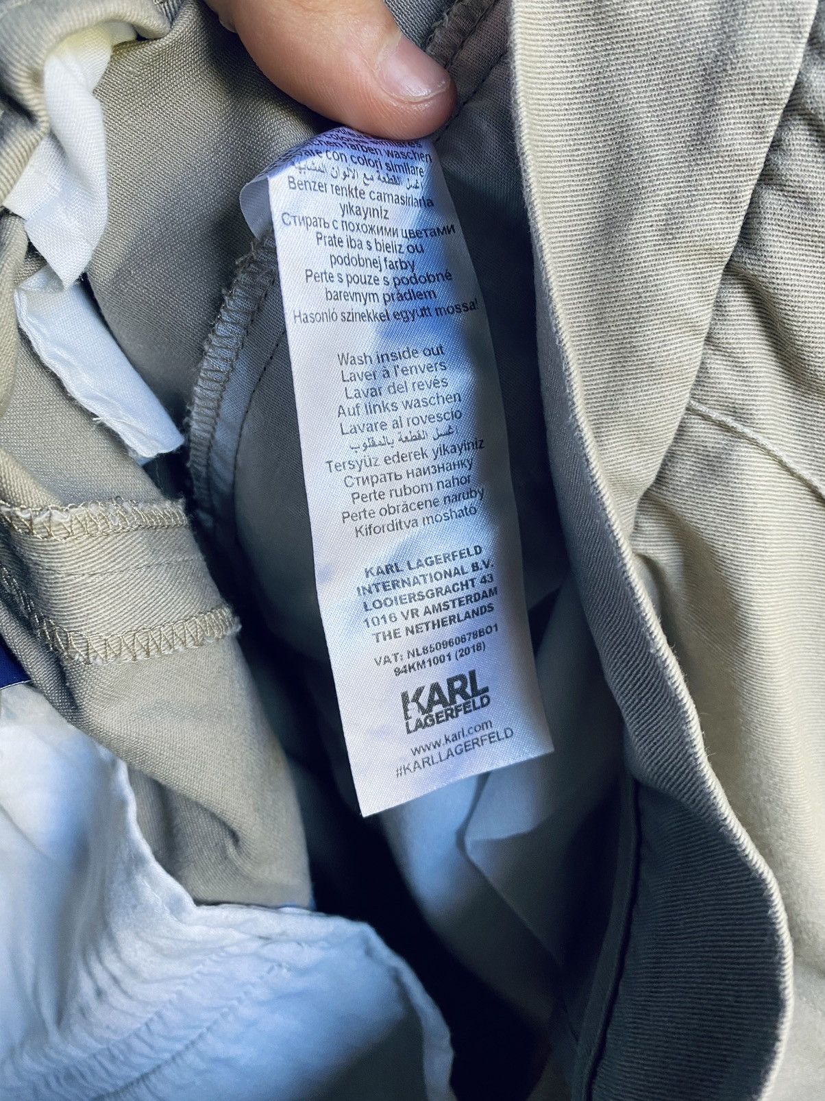 Karl Lagerfeld × Vintage Karl Lagerfeld Causal Pants Size US 40 / EU 56 - 18 Thumbnail