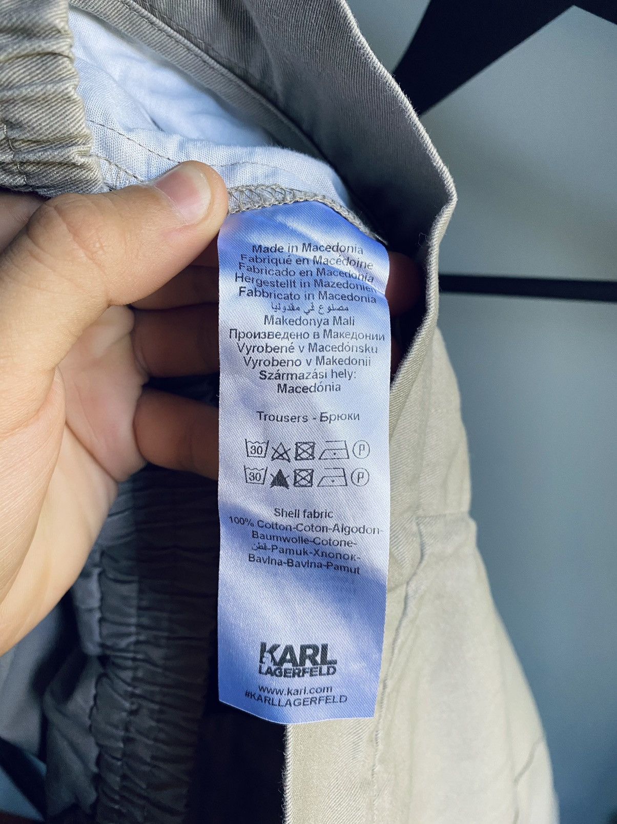 Karl Lagerfeld × Vintage Karl Lagerfeld Causal Pants Size US 40 / EU 56 - 17 Thumbnail