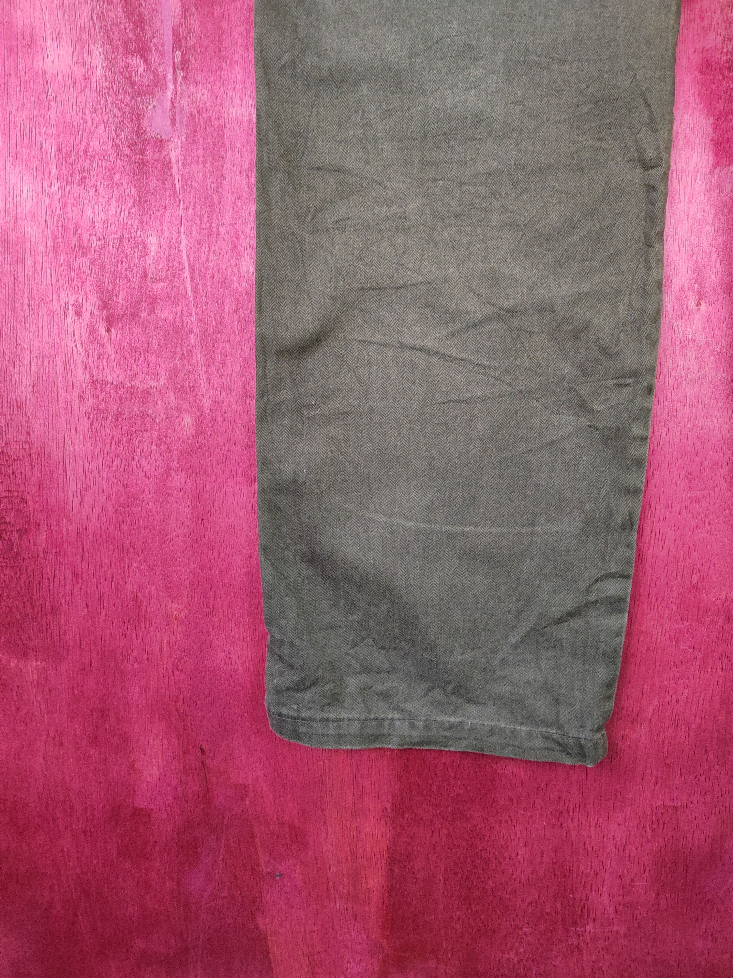Japanese Brand Gaminerie Dark Green Multi Pocket Tactical Cargo Pants #S503 Size US 30 / EU 46 - 9 Thumbnail