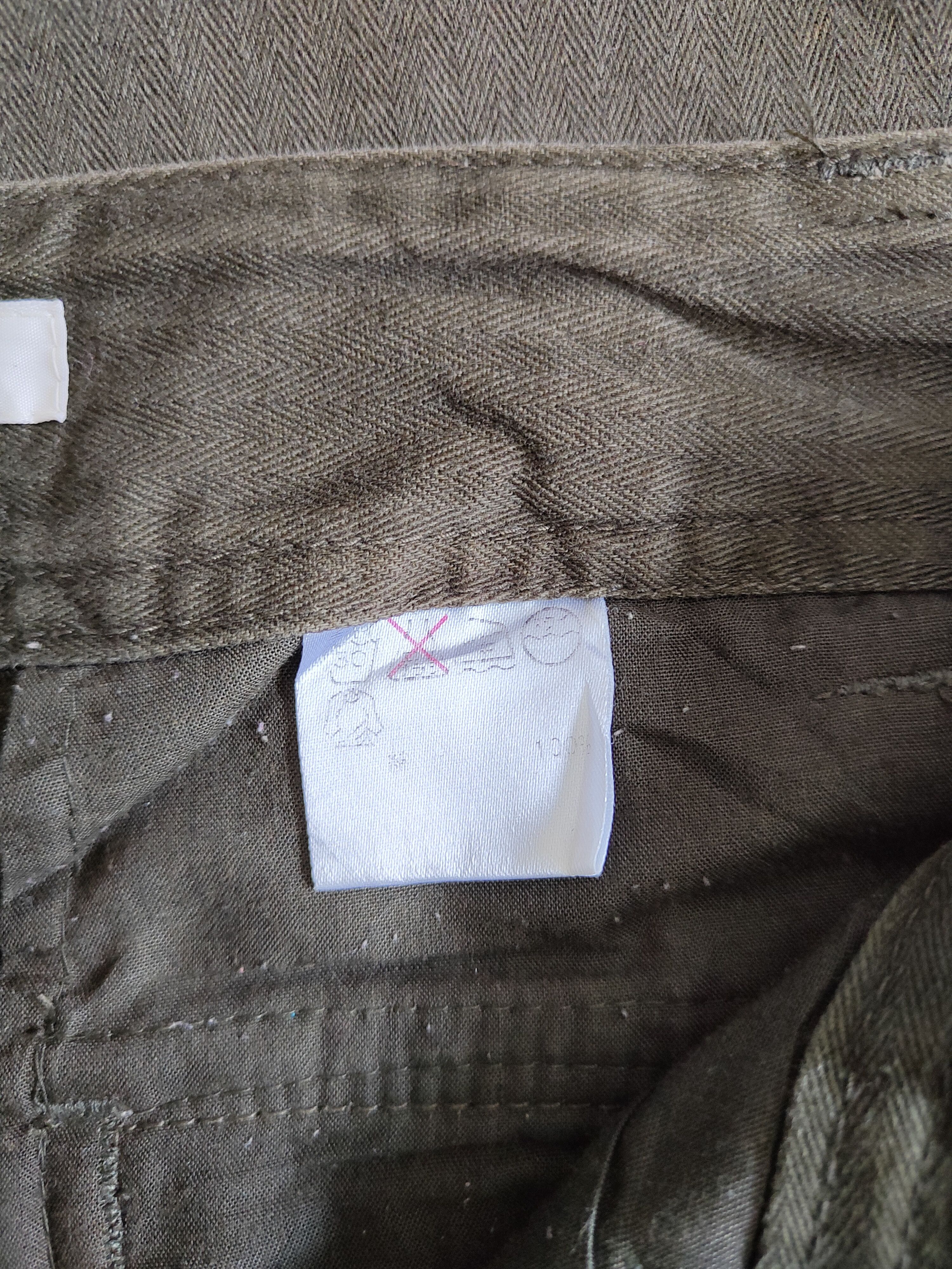 Japanese Brand Gaminerie Dark Green Multi Pocket Tactical Cargo Pants #S503 Size US 30 / EU 46 - 12 Thumbnail