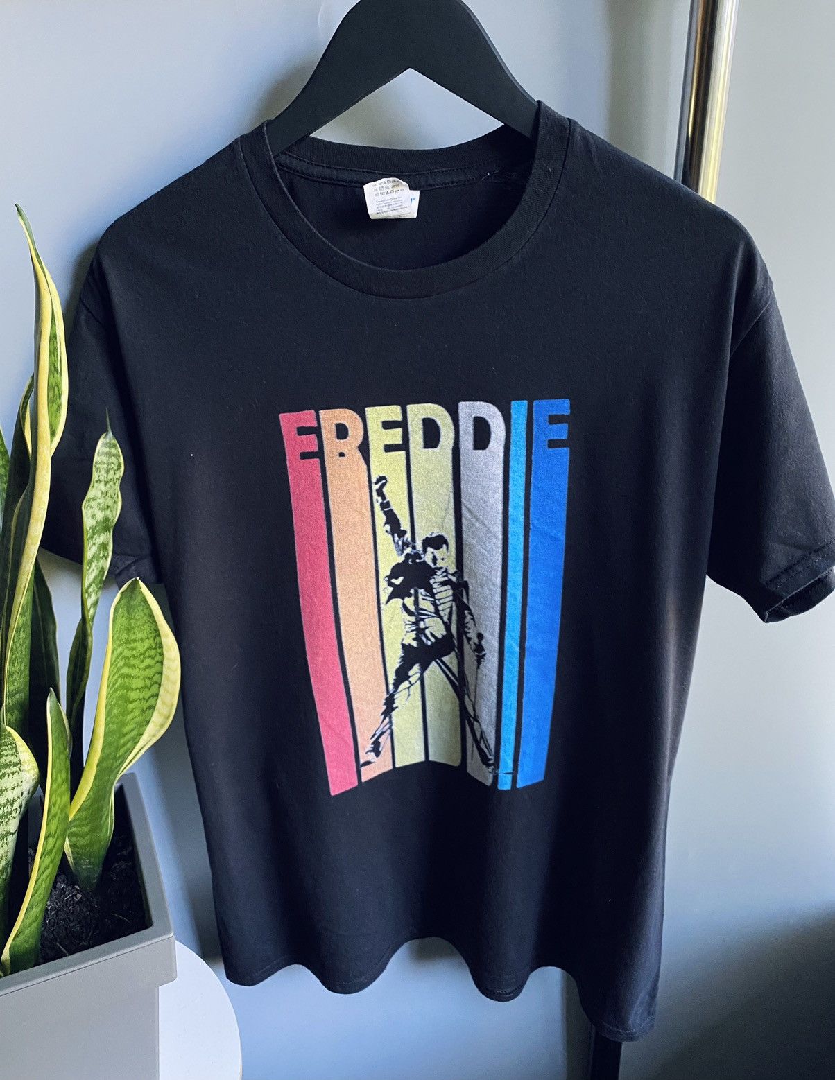 Band Tees Freddie Mercury Queen Band T Shirt Size US L / EU 52-54 / 3 - 4 Thumbnail