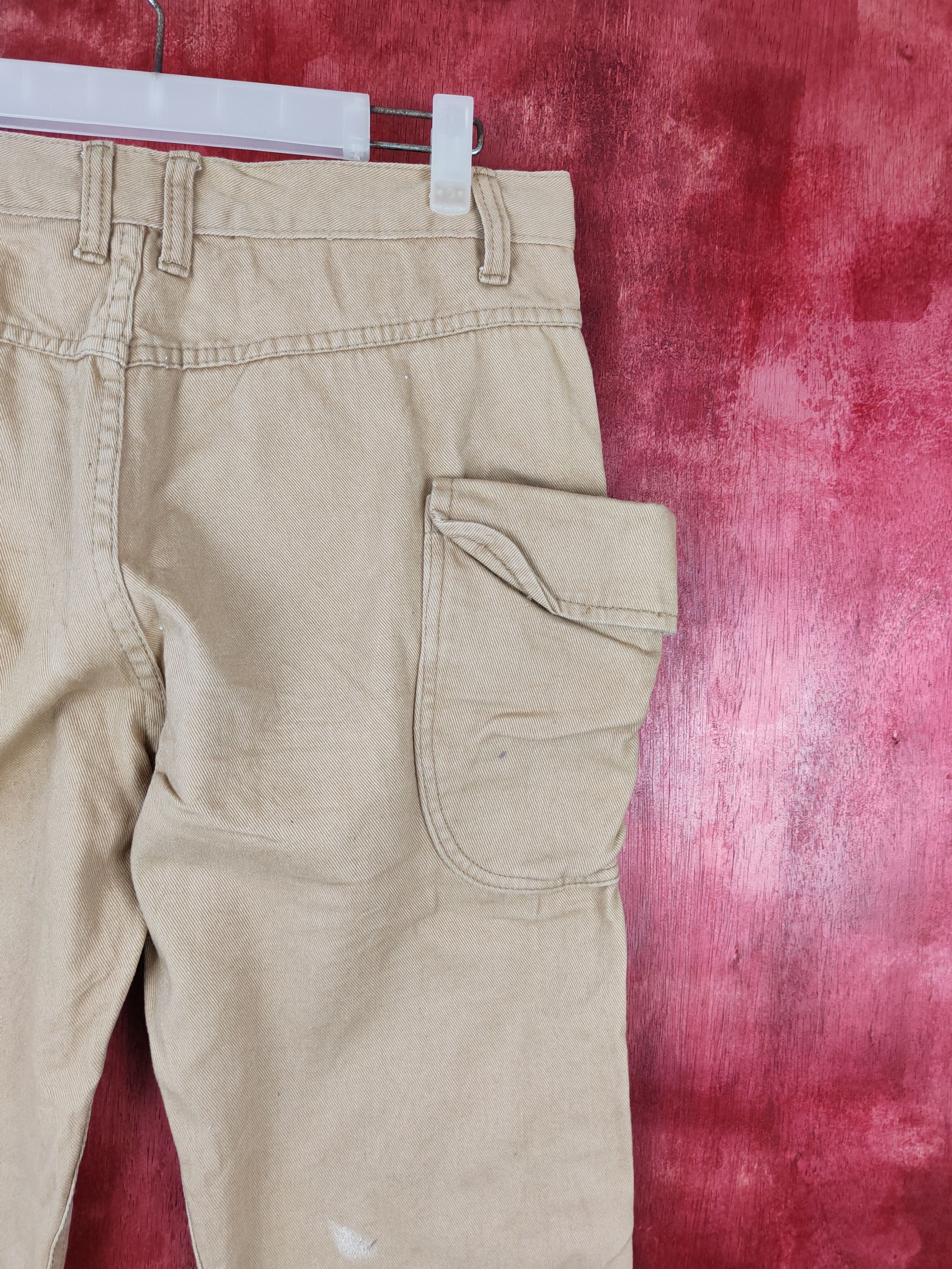 Japanese Brand × Vintage Jungle Storm Brown Multi Pocket Tactical Cargo Pants #S466 Size 31" - 10 Thumbnail